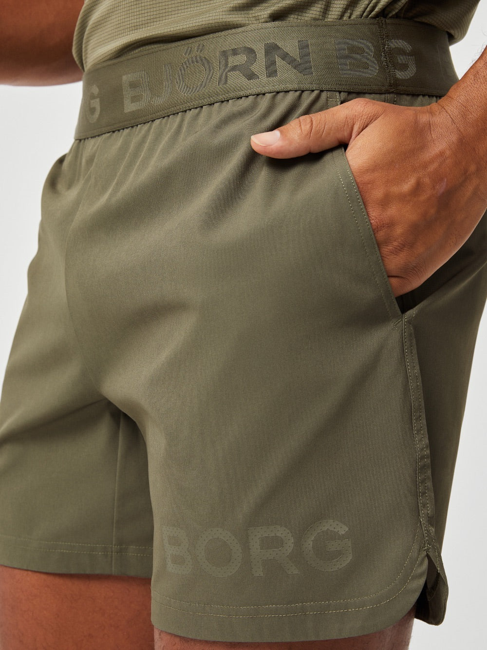 Björn Borg BORG SHORT SHORTS, TENNISSHORTS HERR – GRÖN