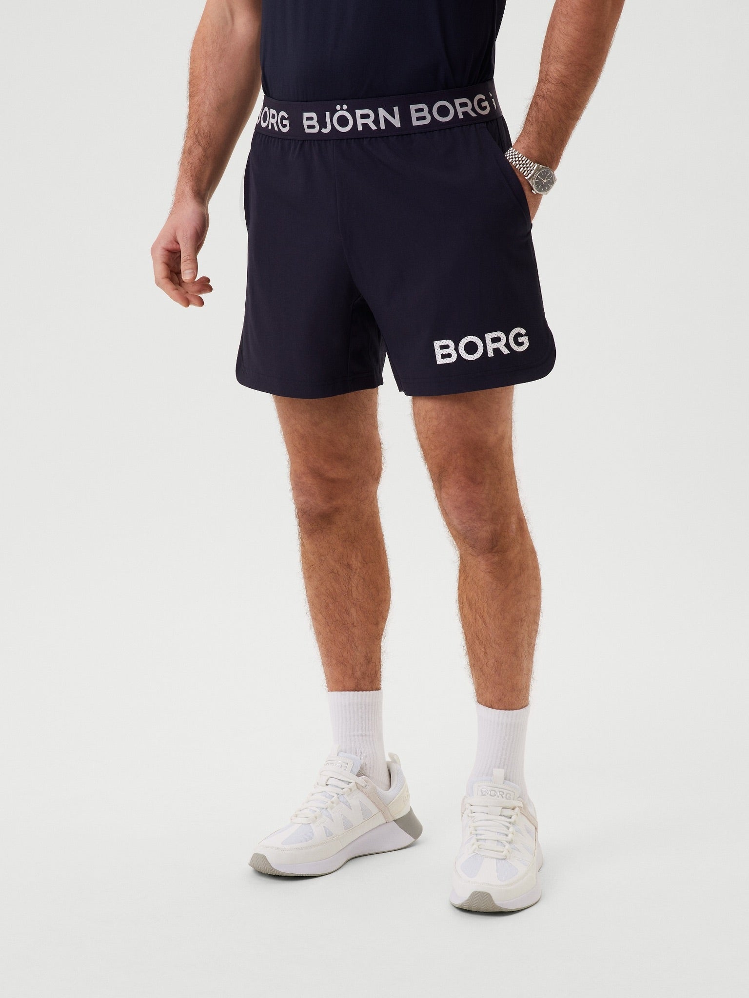 Björn Borg BORG SHORT SHORTS, TENNISSHORTS HERR – SVART