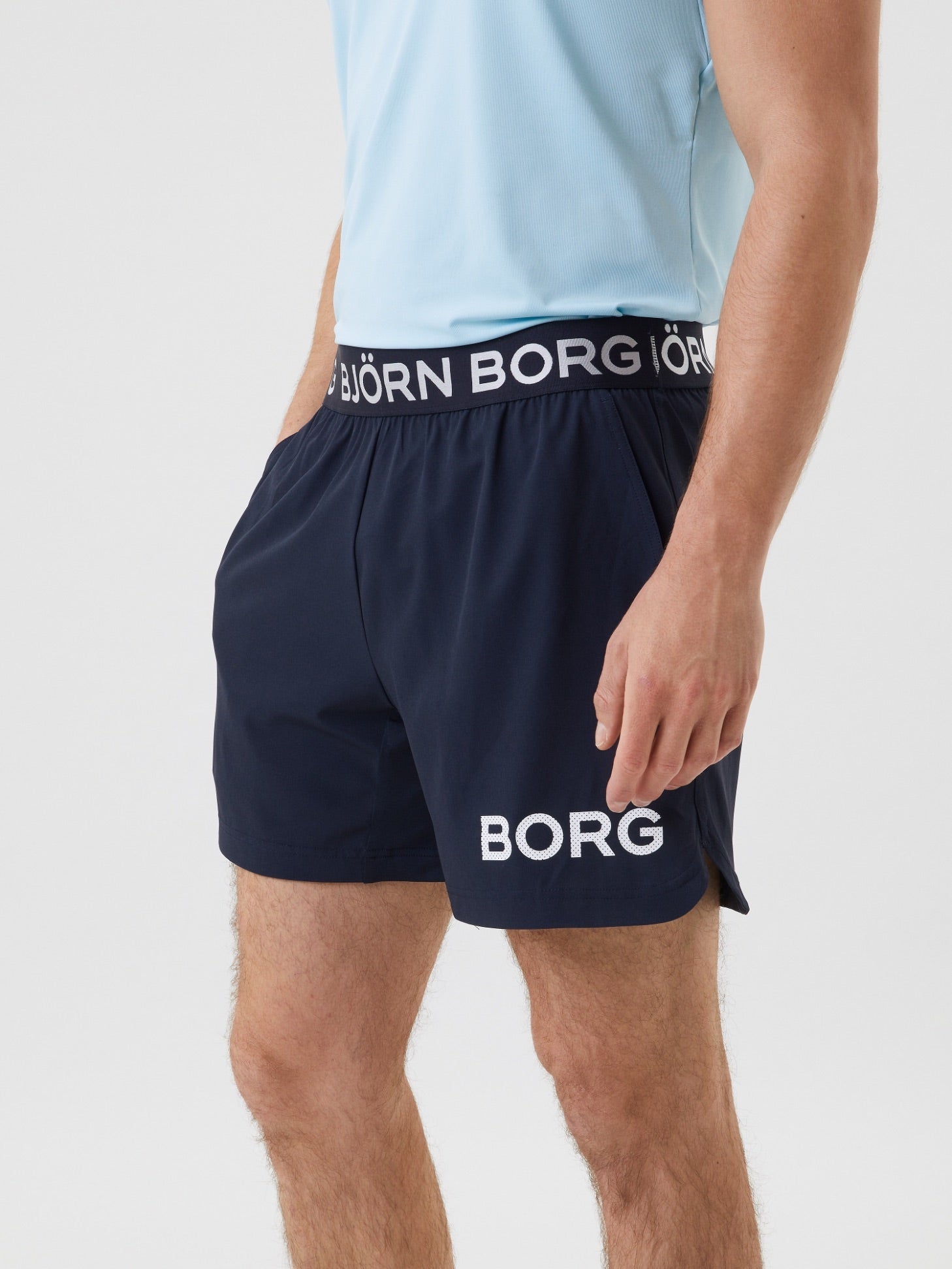 Björn Borg BORG SHORT SHORTS, TENNISSHORTS HERR - NIGHT SKY