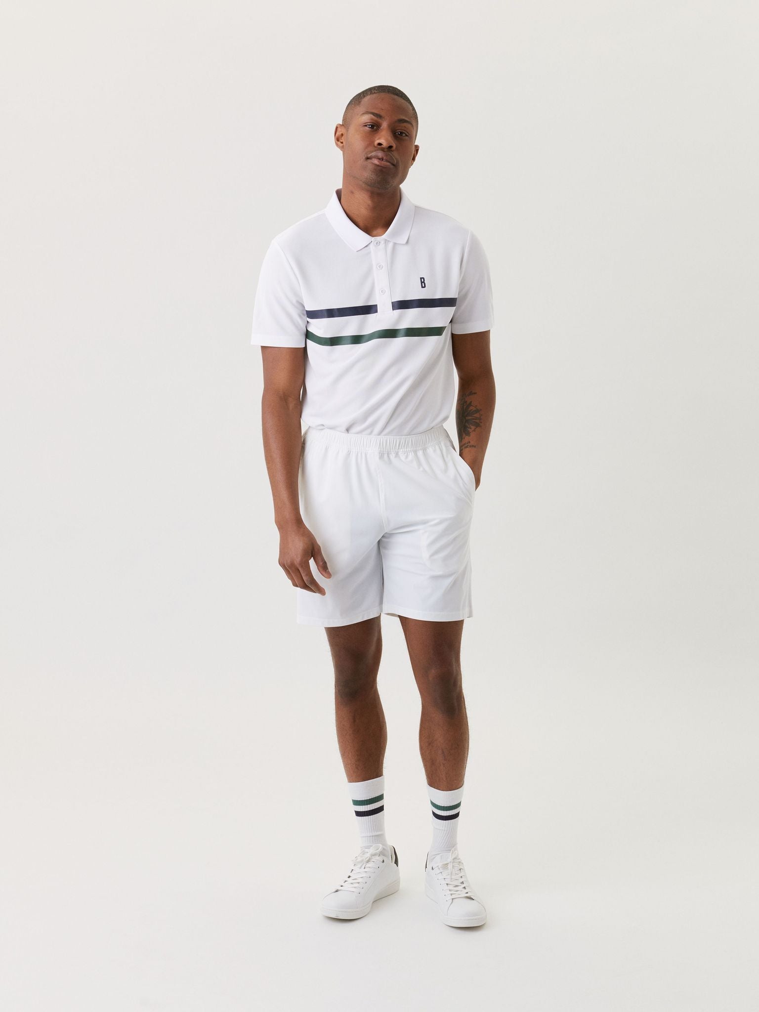 Björn Borg ACE 9' SHORTS, TENNISSHORTS HERR – VITT