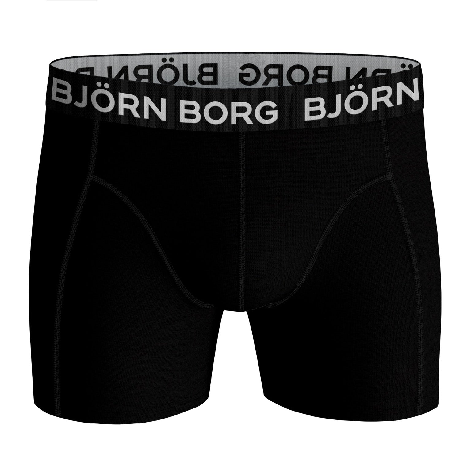 Björn Borg COTTON STRETCH BOXER 3p, KALSONGER – SVART