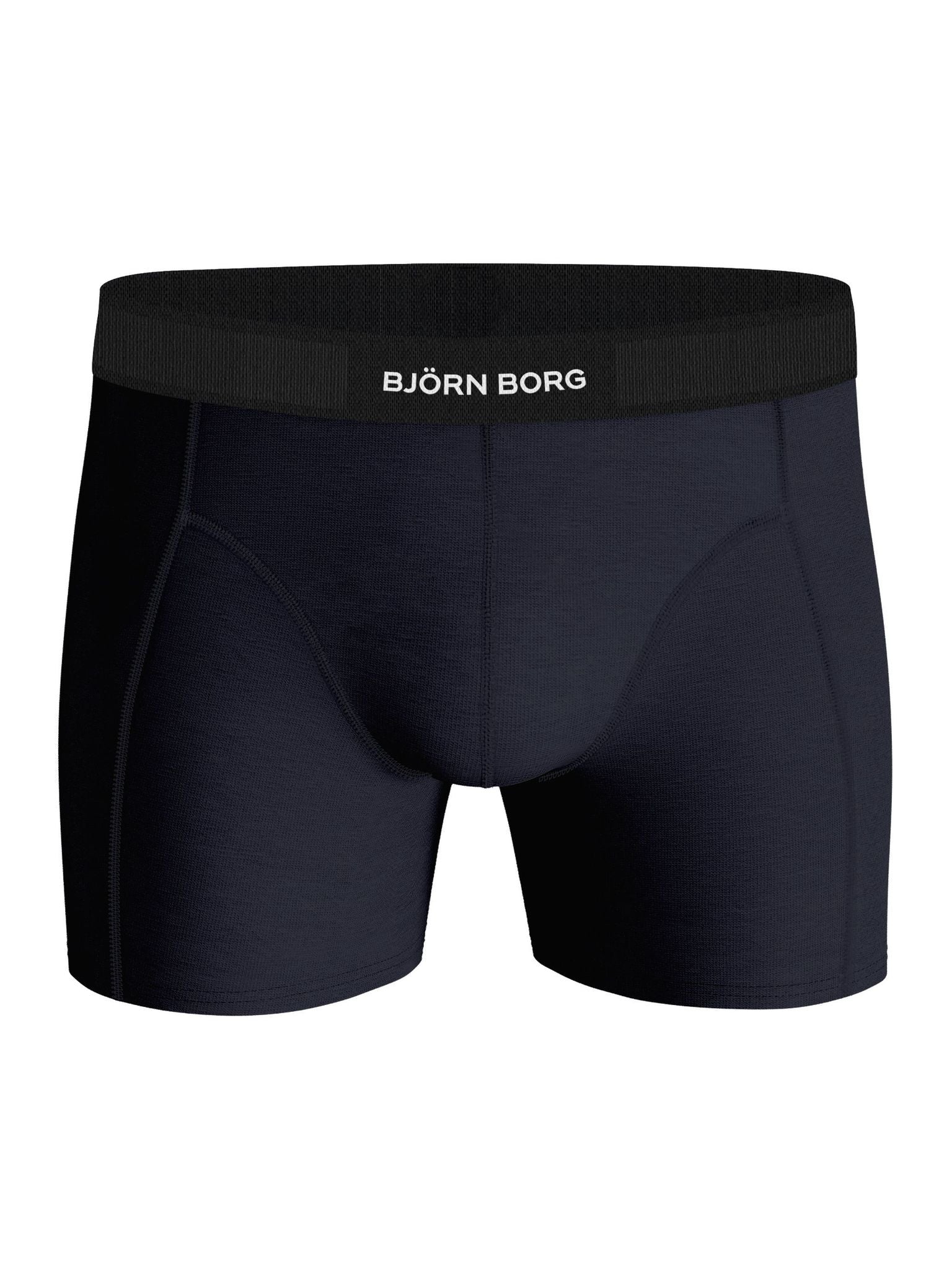 Björn Borg PREMIUM COTTON STRETCH BOXER 2p, KALSONGER – SVART/BLÅ