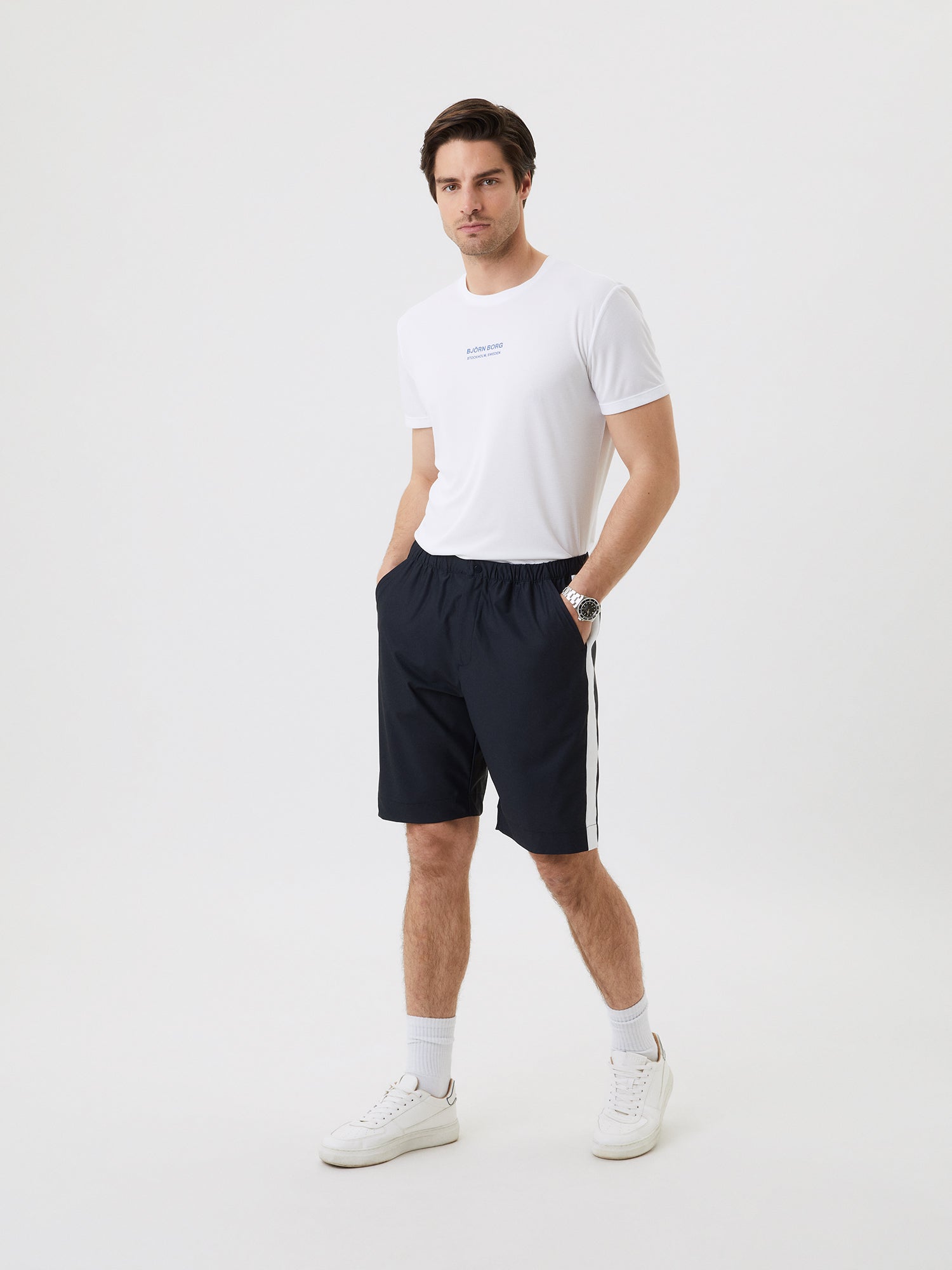 Björn Borg ACE LOOSE SHORTS, TENNISSHORTS HERR – NATTBLÅ