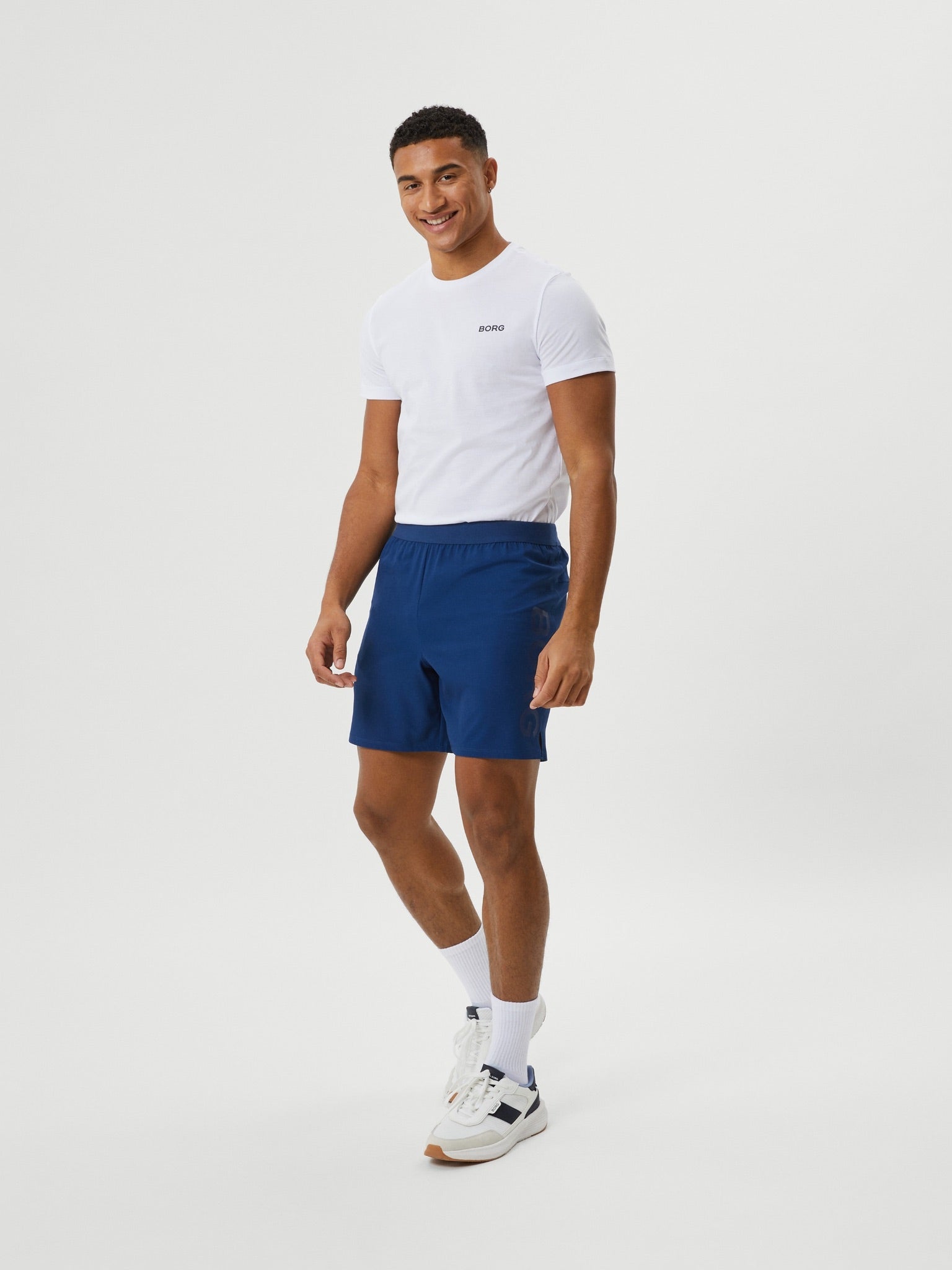 Björn Borg BORG POCKET SHORTS, TENNISSHORTS DAM – BLÅ