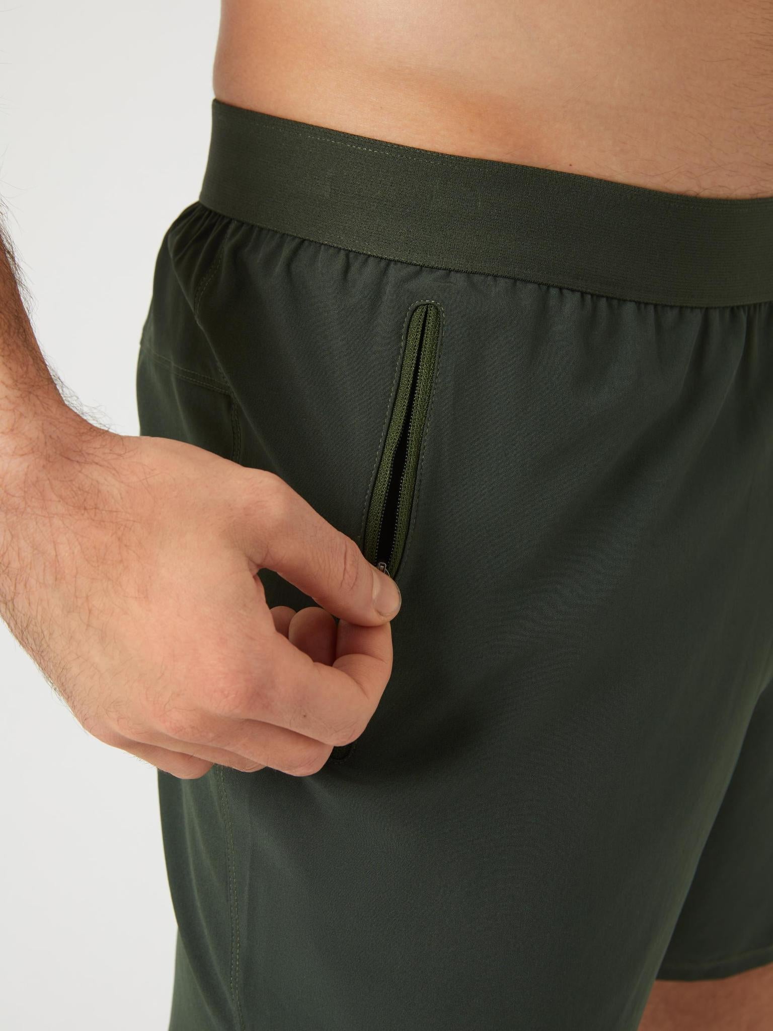 Björn Borg BORG POCKET SHORTS, TENNISSHORTS DAM – VÄSKGRÖN