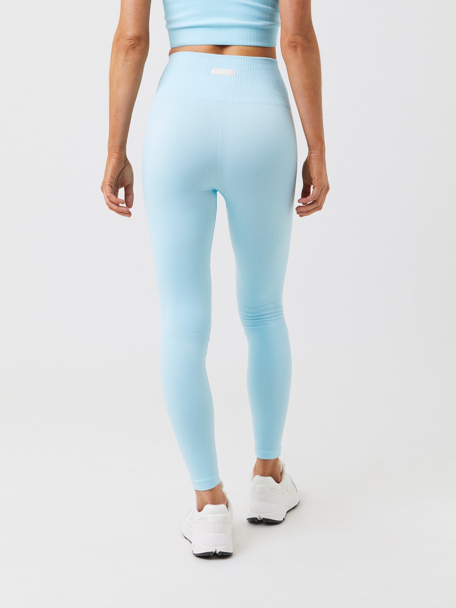 Björn Borg BORG SEAMLESS LIGHT TIGHTS, TENNISTIGHTS DAM – KRISTALLBLÅ