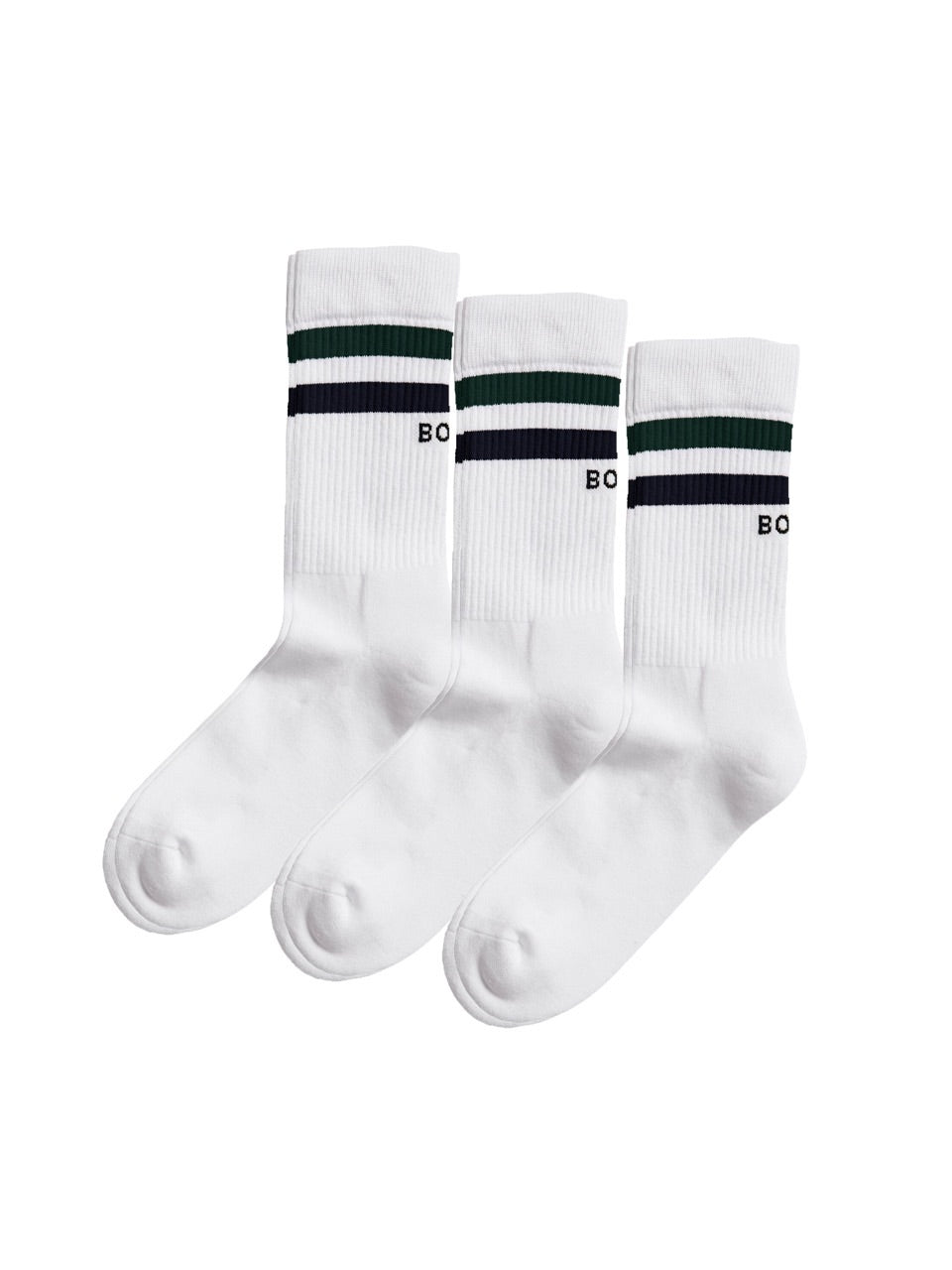 Björn Borg CORE CREW SOCK 3p, STRUMPOR – VITT