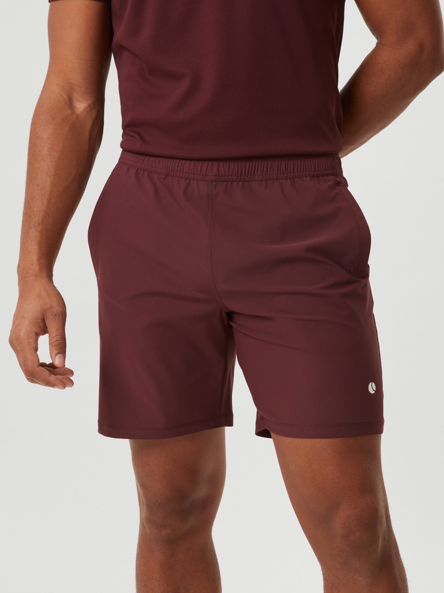 Björn Borg ACE 9' SHORTS, TENNISSHORTS HERR – MÖRK CHOKLADBRUN