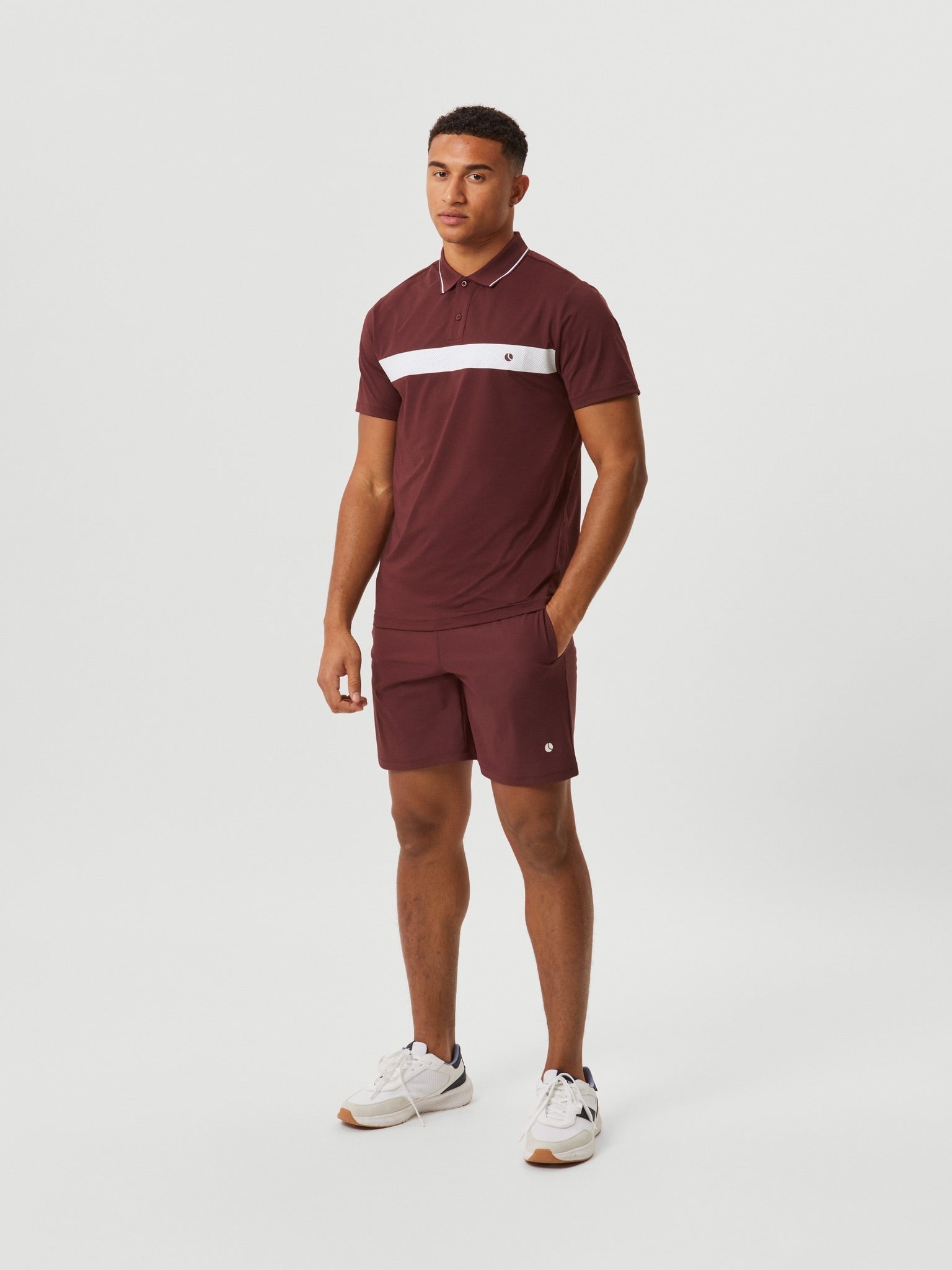 Björn Borg ACE 9' SHORTS, TENNISSHORTS HERR – MÖRK CHOKLADBRUN