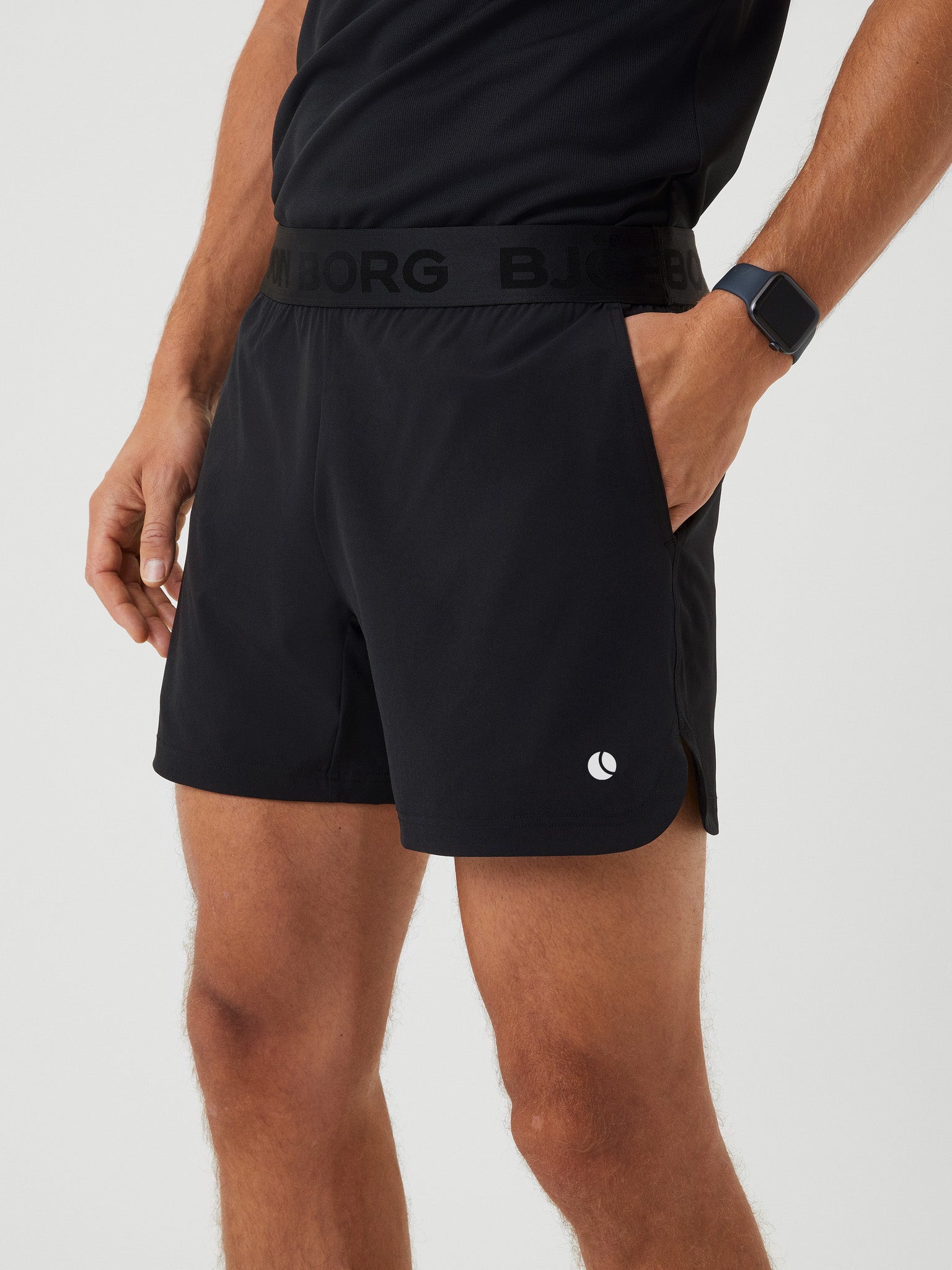 Björn Borg ACE SHORT SHORTS, TENNISSHORTS HERR – SVART