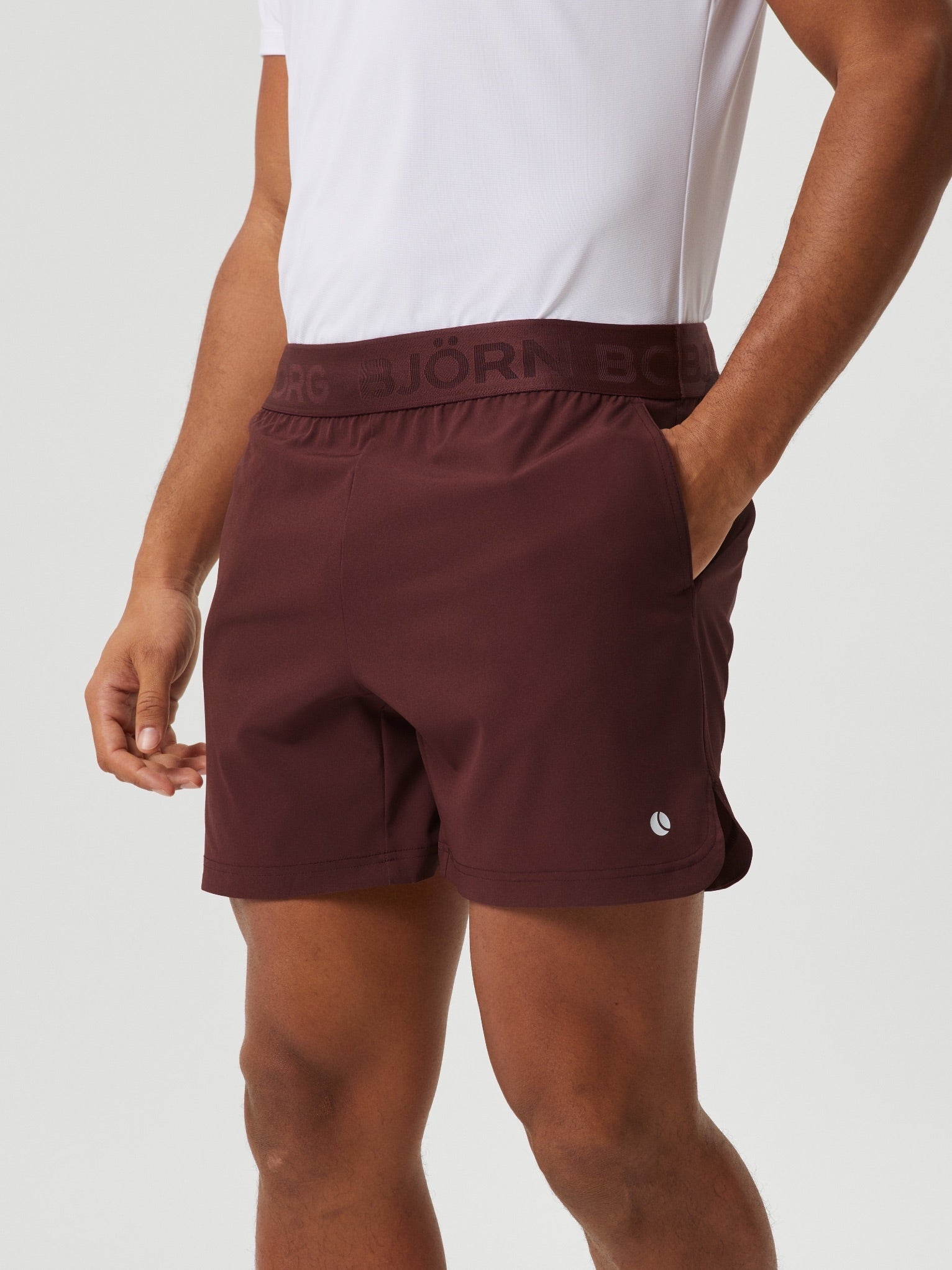 Björn Borg ACE SHORT SHORTS, TENNISSHORTS HERR – MÖRK CHOKLADBRUN