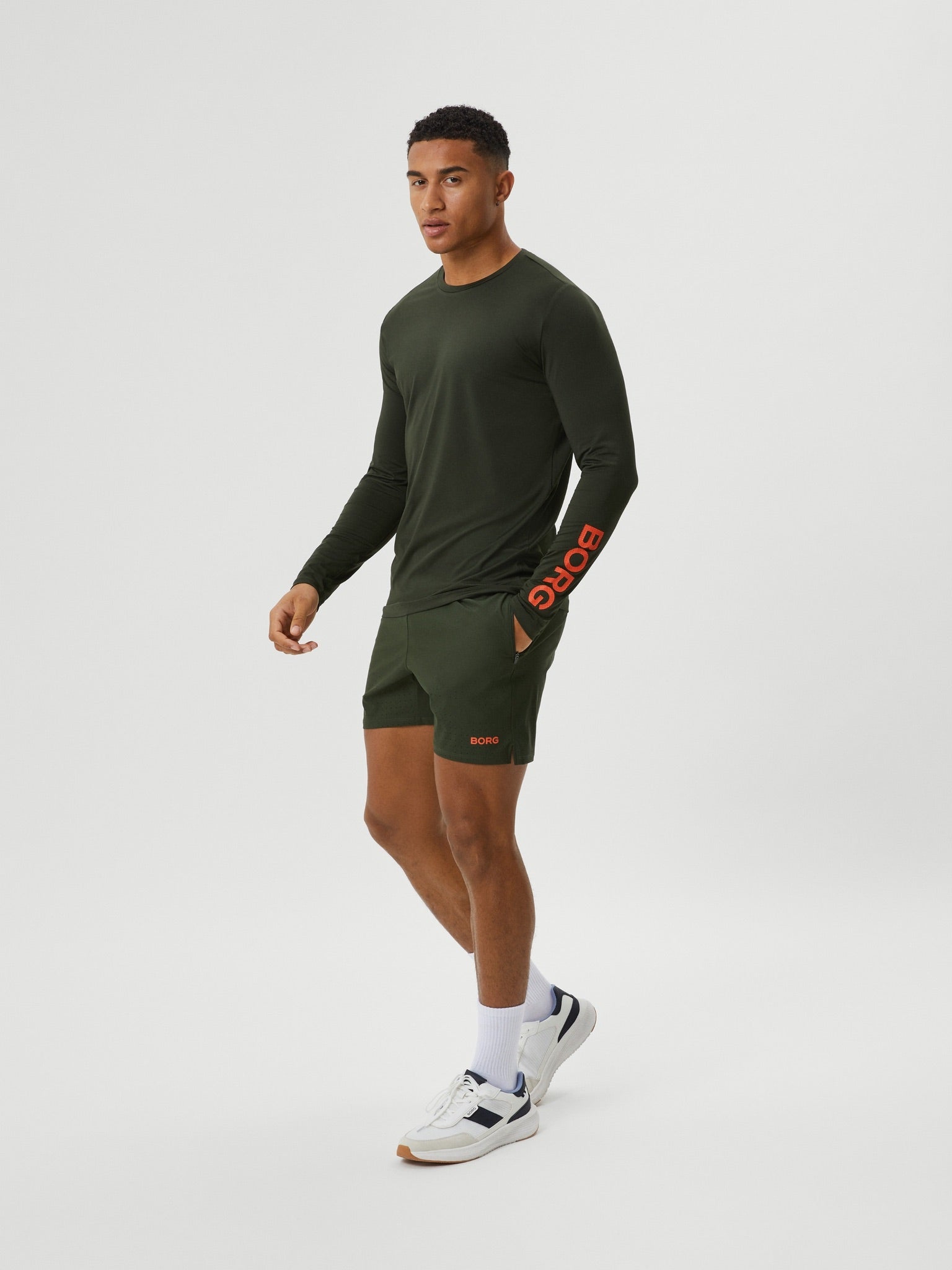 Björn Borg BORG TECH SHORTS, TENNISSHORTS HERR – HARTSBRUN