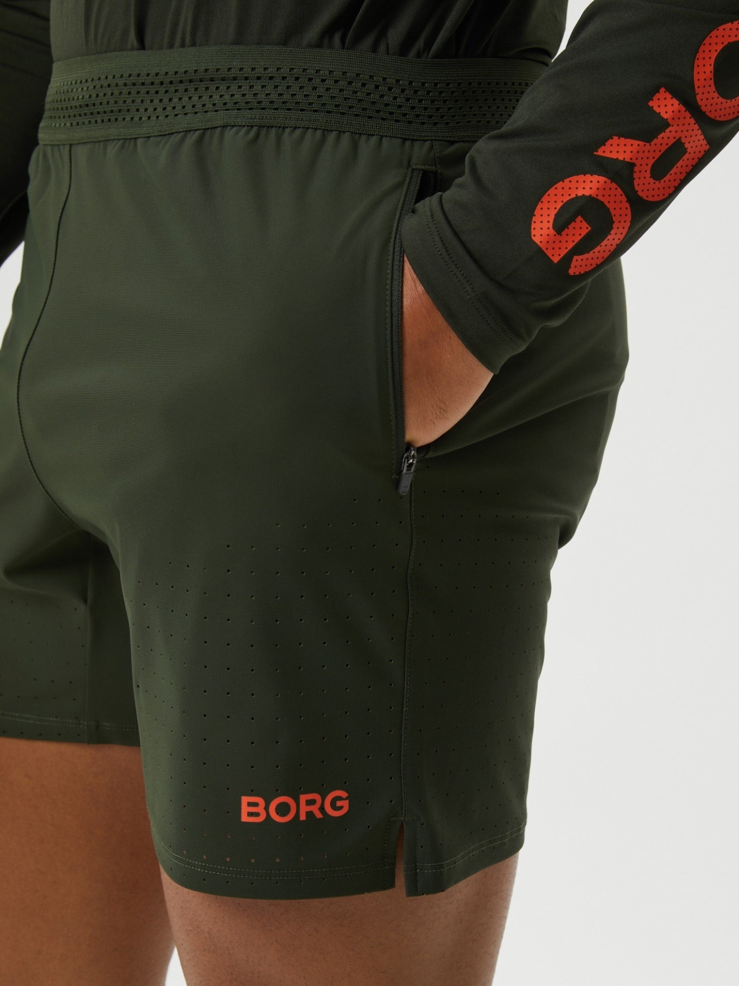 Björn Borg BORG TECH SHORTS, TENNISSHORTS HERR – HARTSBRUN