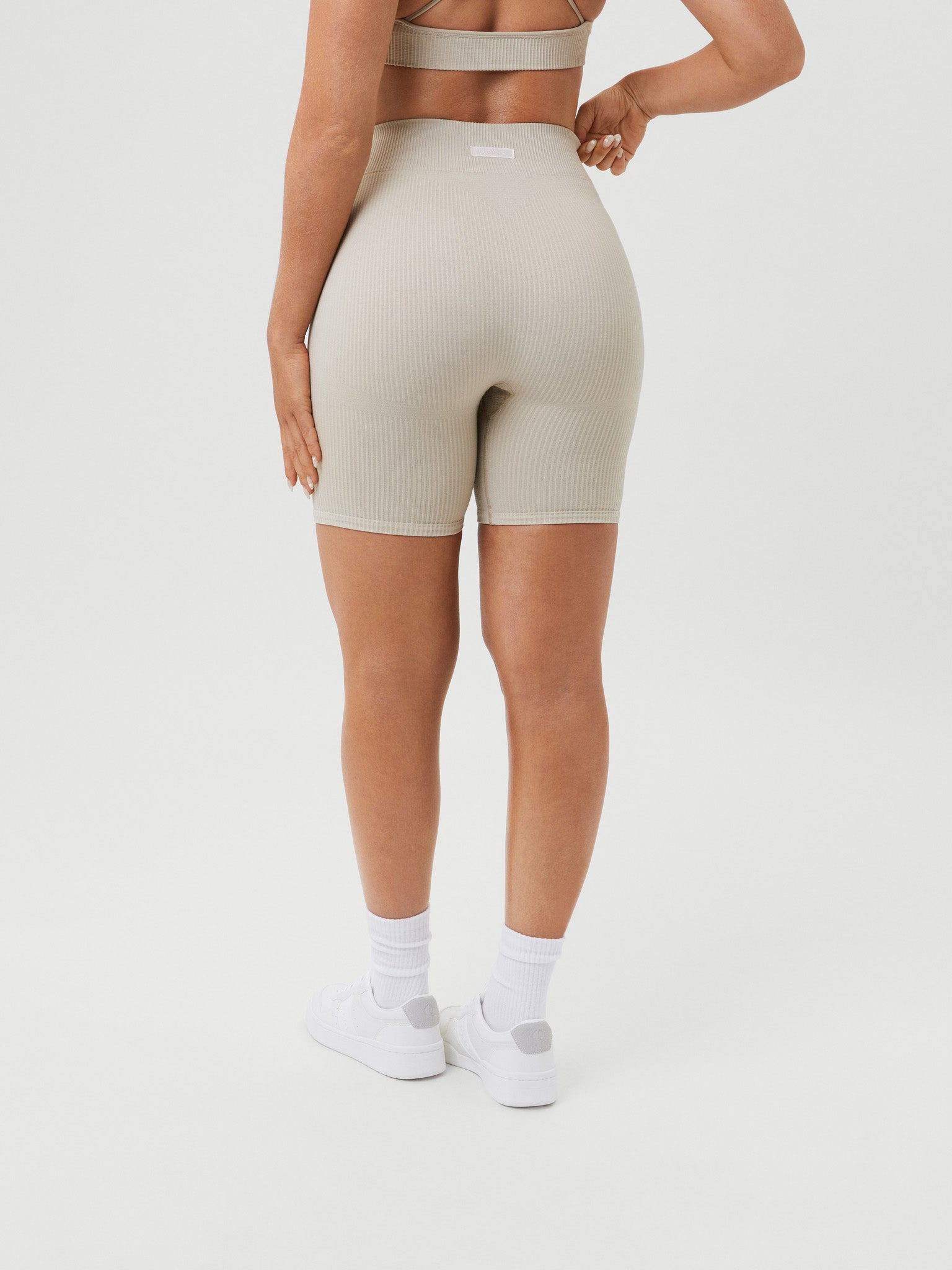 Björn Borg ALICE SEAMLESS RIB SHORTS, TENNISSHORTS DAM – SPRAYGRÖN