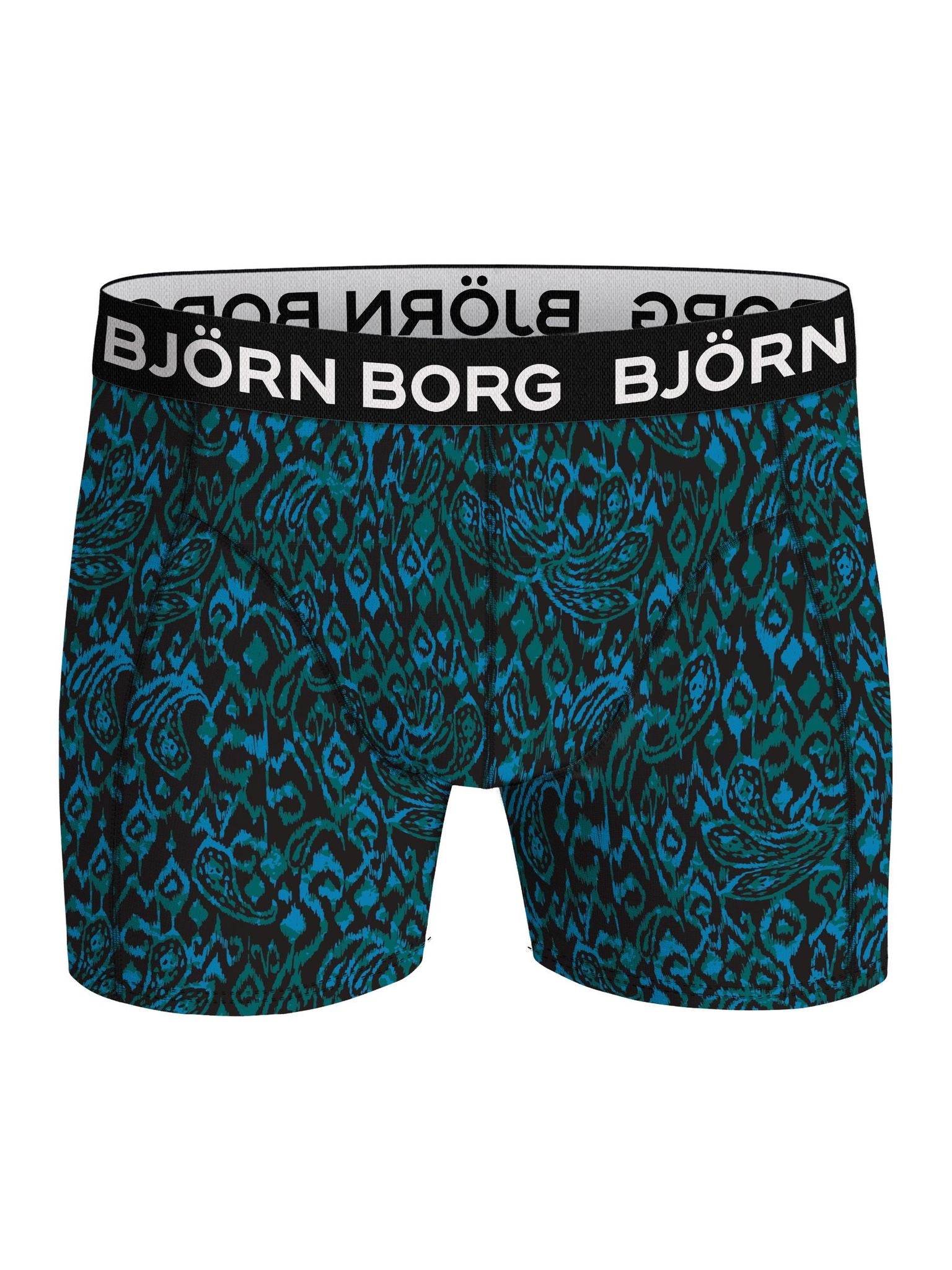 Björn Borg BAMBOO COTTON BLEND BOXER 2p, KALSONGER – GRÖN/BLÅ