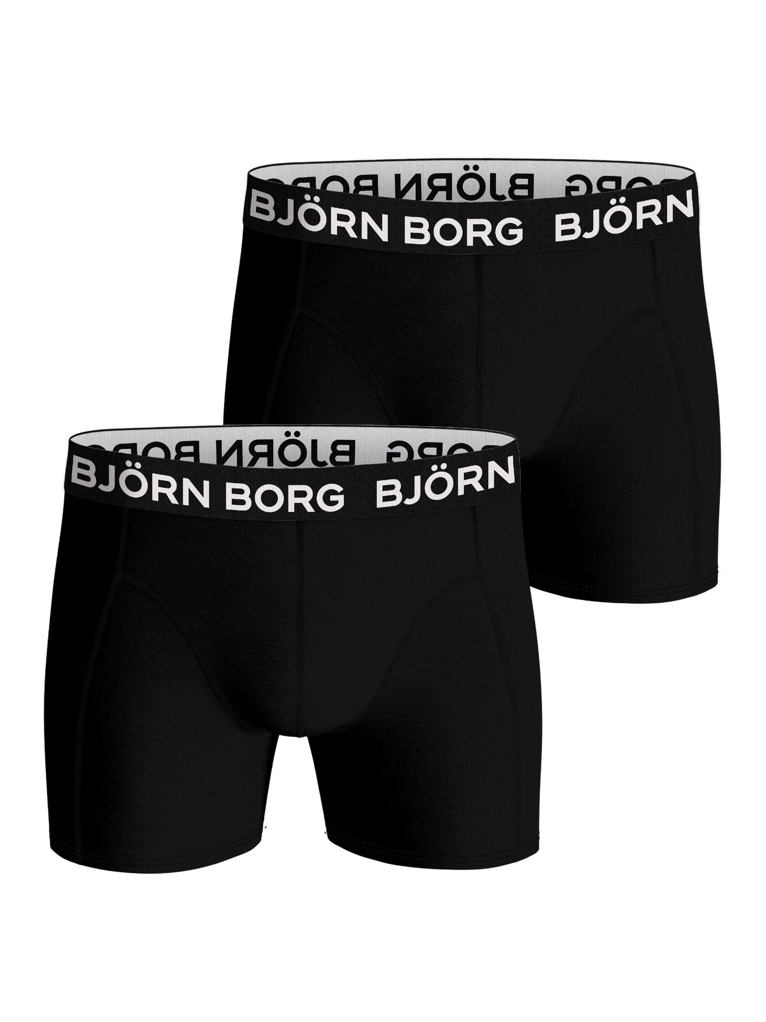 Björn Borg BAMBOO COTTON BLEND BOXER 2p, KALSONGER – SVART