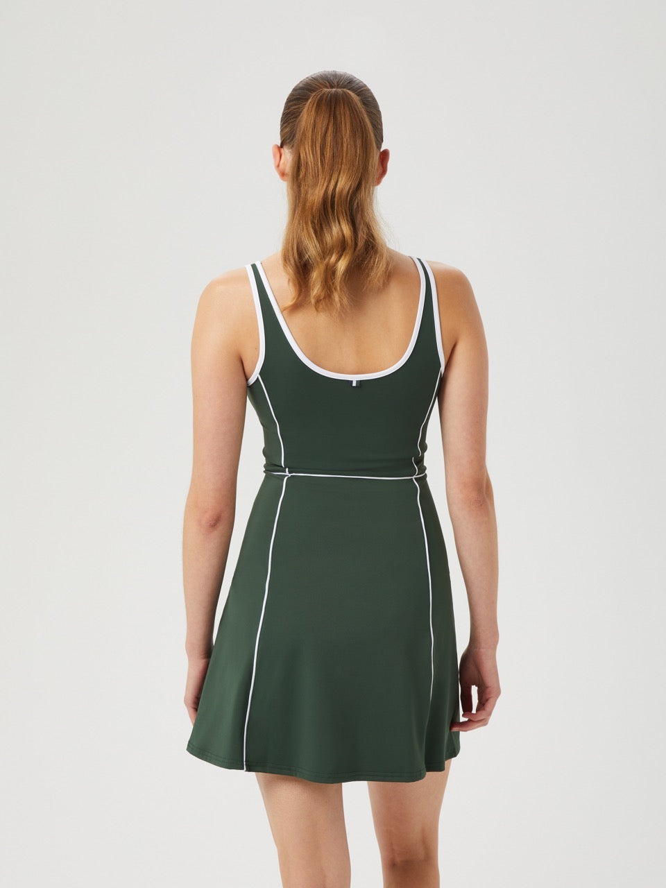 Björn Borg ACE V DRESS, TENNISKLÄNNING DAM – GRÖN