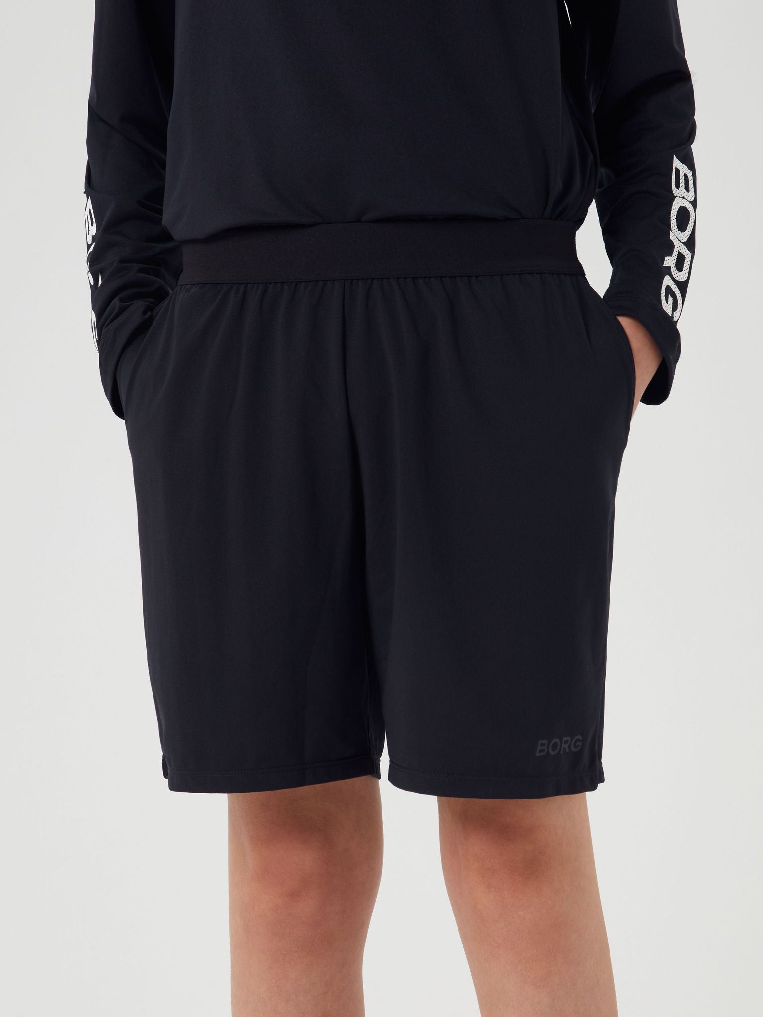 Björn Borg BORG SOFT SHORTS, TENNISSHORTS KILLE – SVART