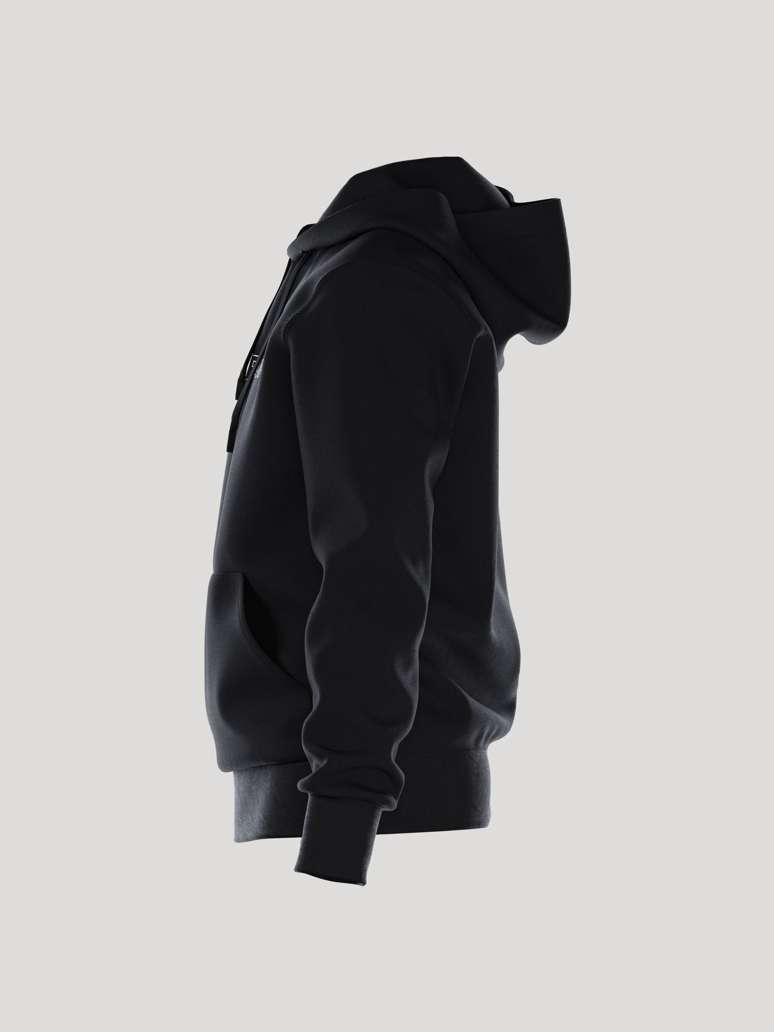 Björn Borg BORG ESSENTIAL 3 HOODIE, TENNISTRÖJA HERR – SVART