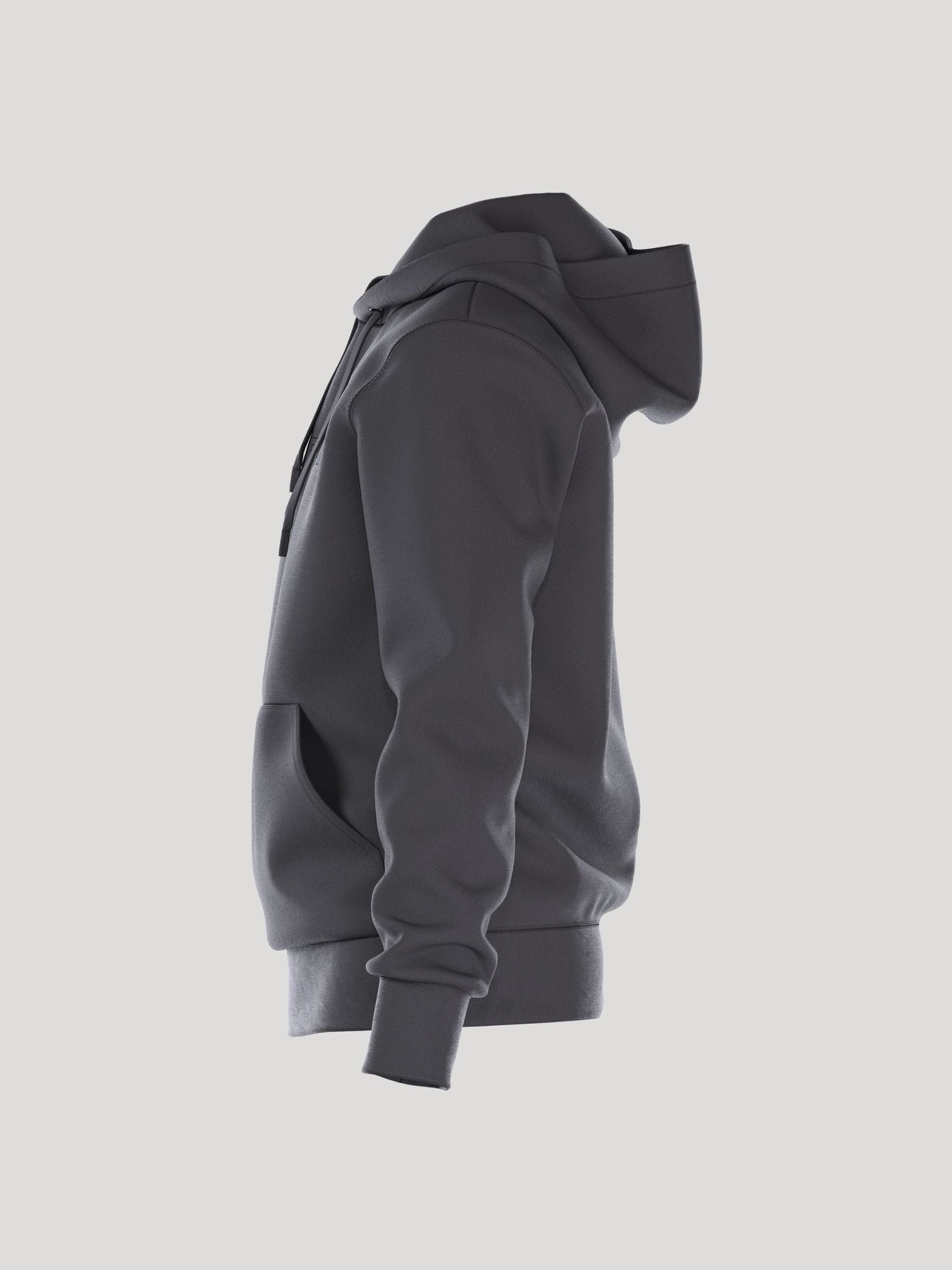 Björn Borg BORG ESSENTIAL 3 HOODIE, TENNISTRÖJA HERR – JÄRNGRÅ