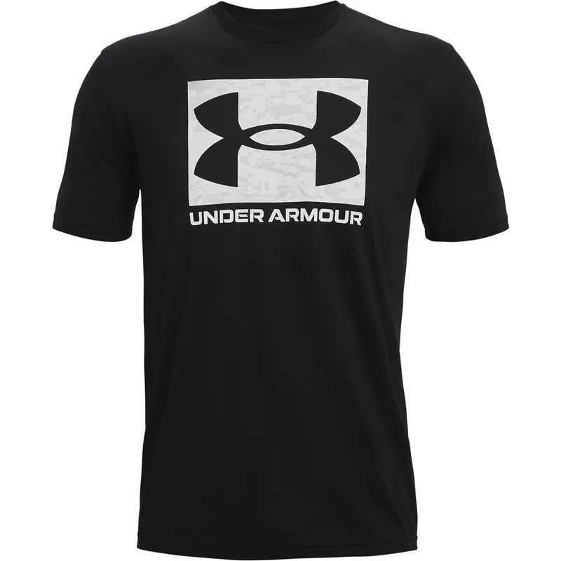 Under Armour ABC CAMO BOXED LOGO SS, TENNIS T-SHIRT HERR