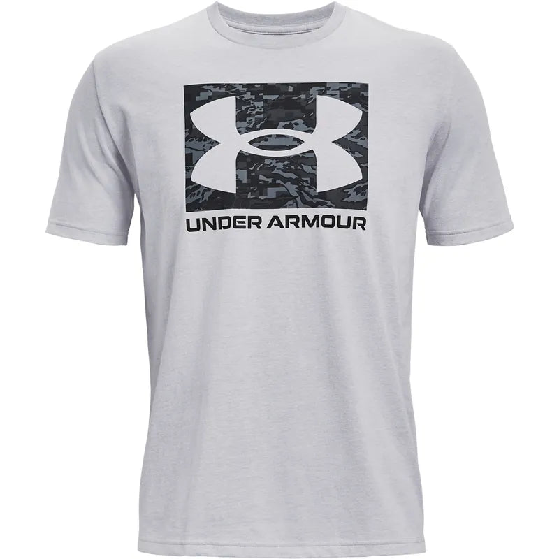 Under Armour ABC CAMO BOXED LOGO SS, TENNIS T-SHIRT HERR