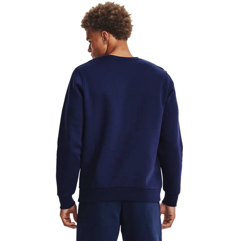 Under Armour Icon Fleece Crew, TENNISTRÖJA HERR