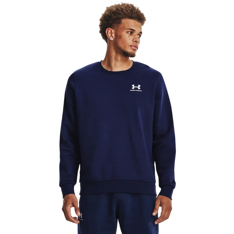 Under Armour Icon Fleece Crew, TENNISTRÖJA HERR