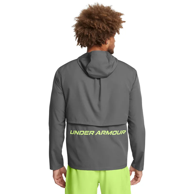 Under Armour STORM RUN HOODED JACKET, TENNISJACKA HERR