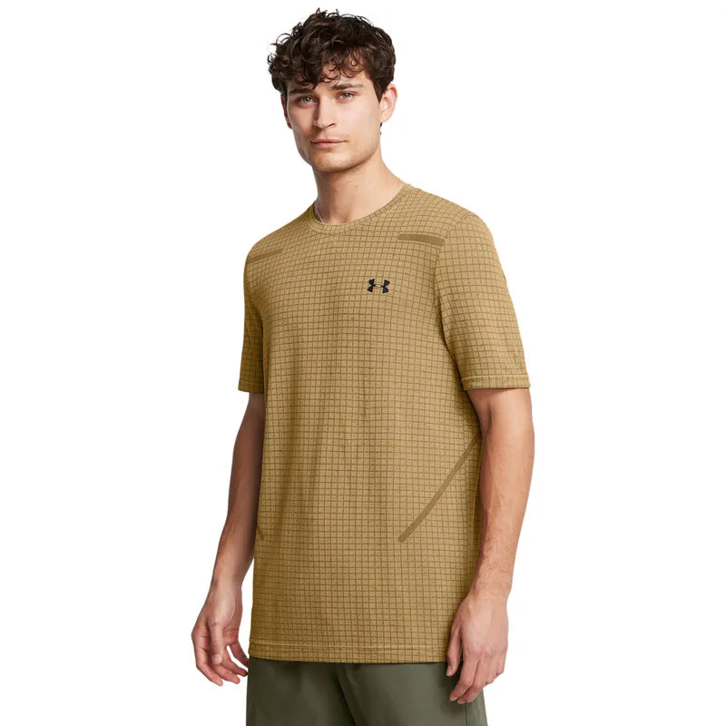 Under Armour Vanish Seamless Grid SS, TENNIS T-SHIRT HERR