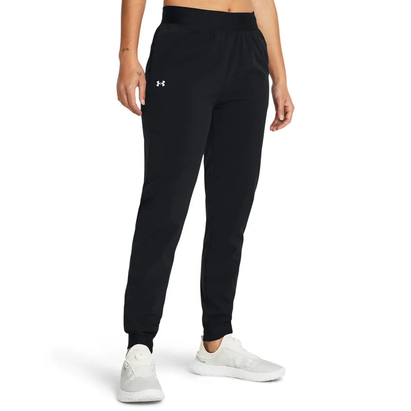 Under Armour Rival Hi Rise Woven Pant, TENNISBYXOR DAM