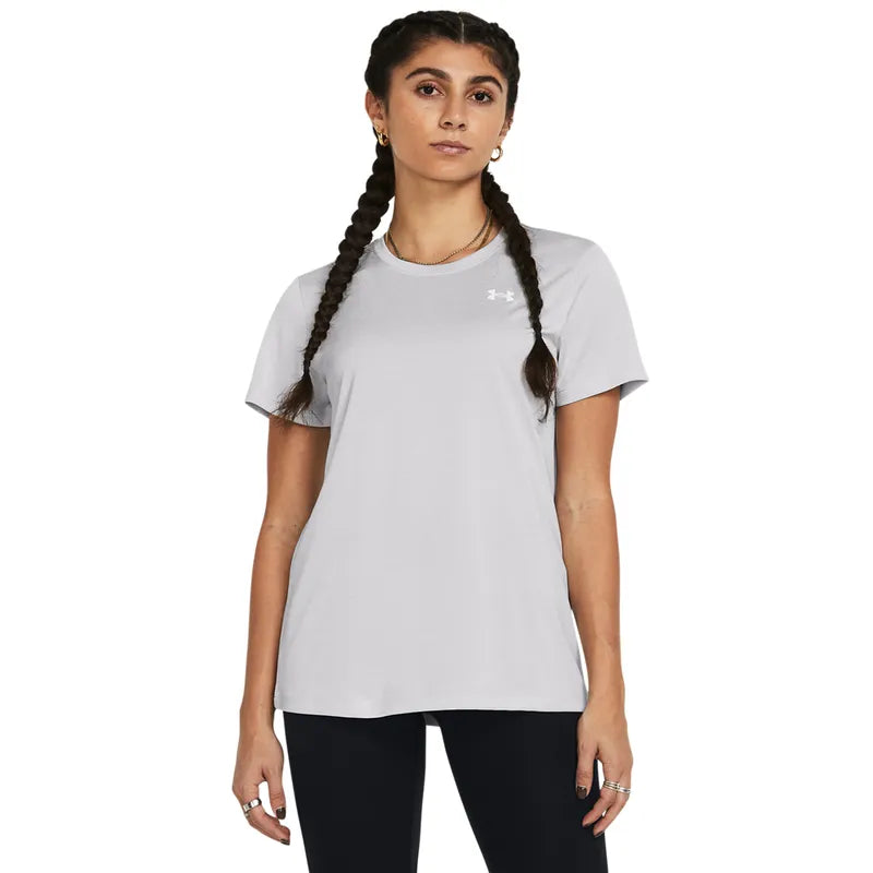 Under Armour Tech SSC- Twist, TENNIS T-SHIRT DAM