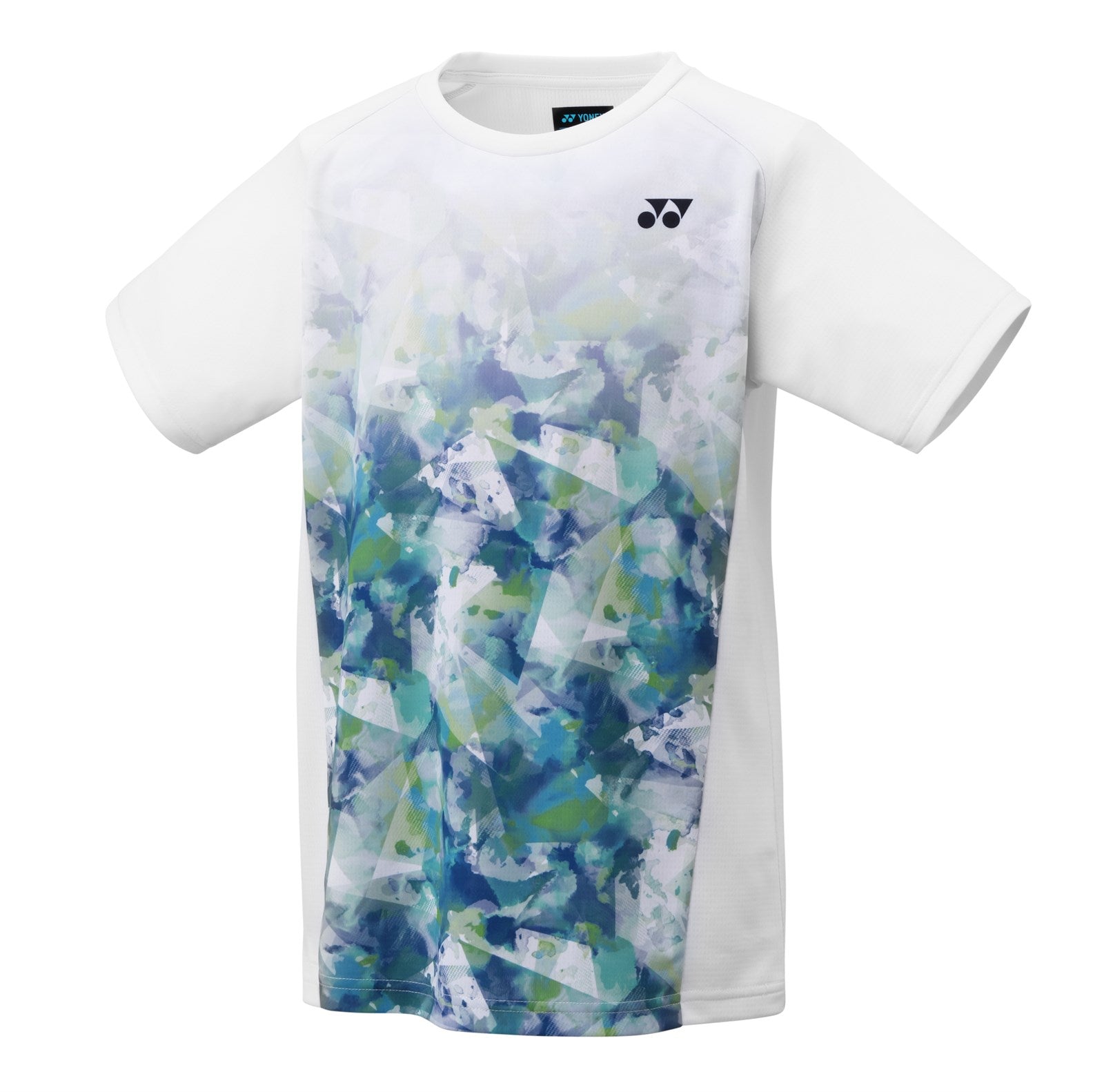 Yonex JUNIOR T-SHIRT, TENNIS T-SHIRT JUNIOR - BLÅ/VITT