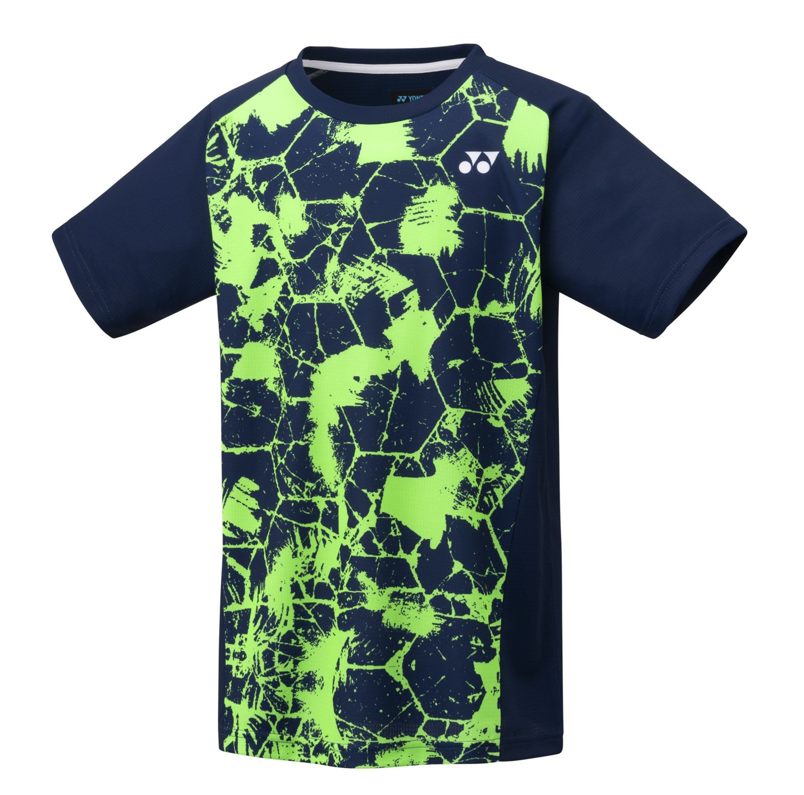 Yonex JUNIOR T-SHIRT, TENNIS T-SHIRT JUNIOR - GRÖN/VITT