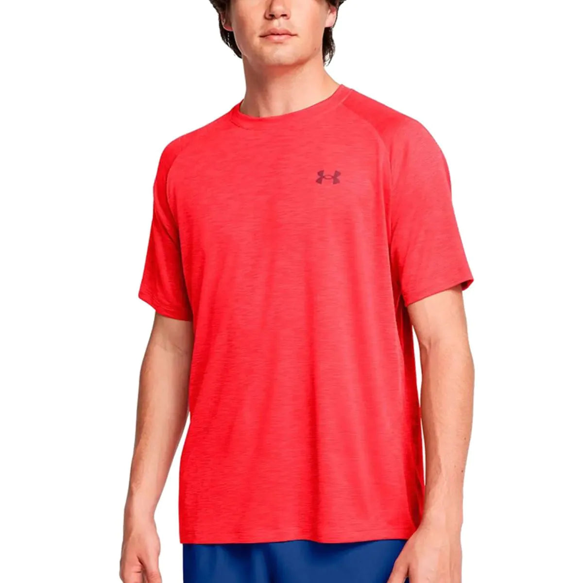 Under Armour Tech Textured SS, TENNIS T-SHIRT HERR