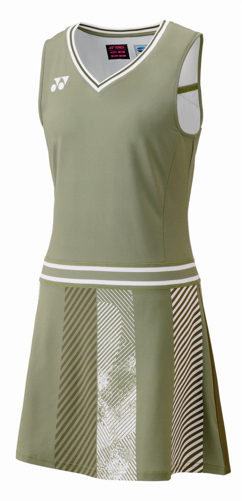 Yonex WOMEN'S DRESS, TENNISKLÄNNING DAM - GRÖN