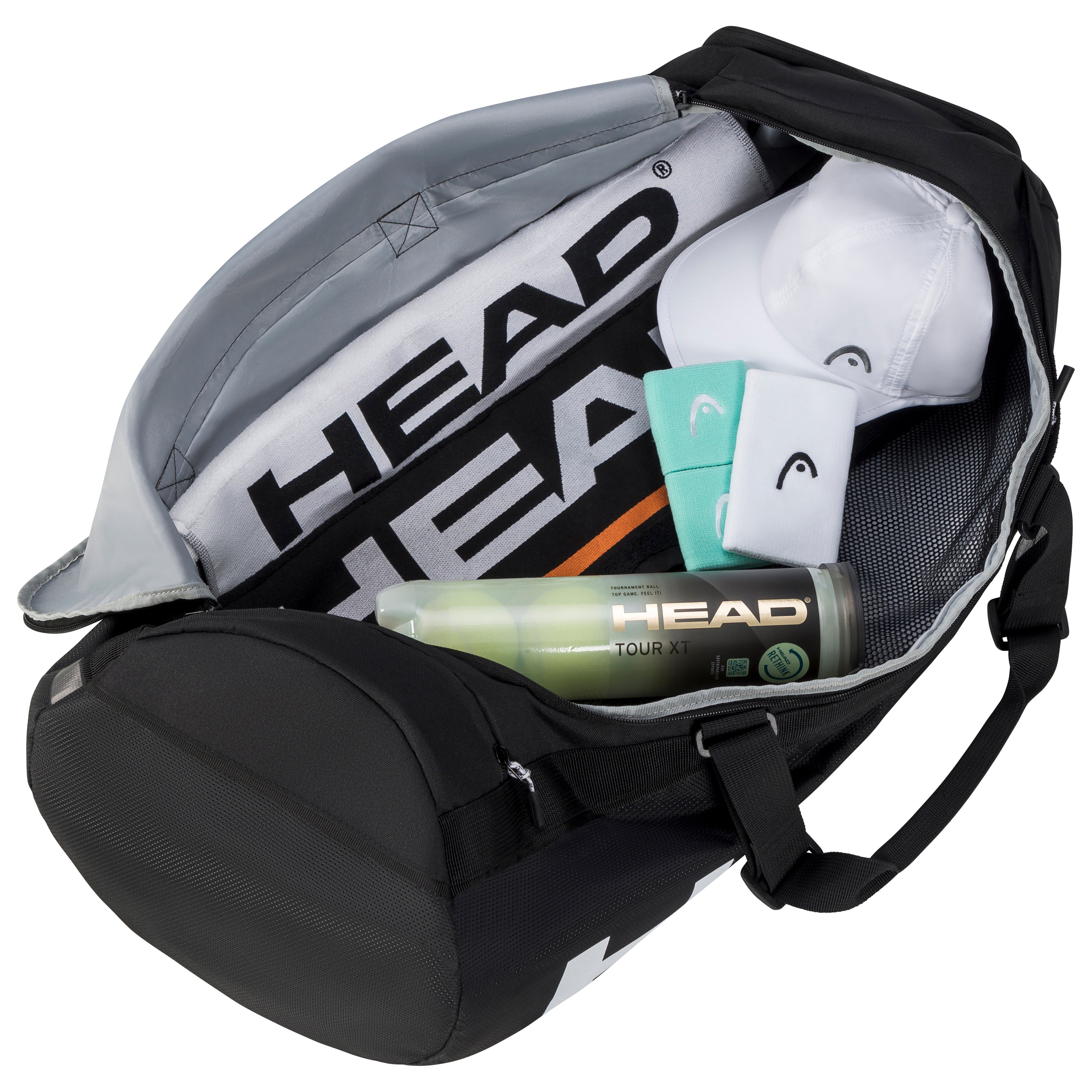 HEAD Tour Sport Bag 50L BKWH, TENNISVÄSKA