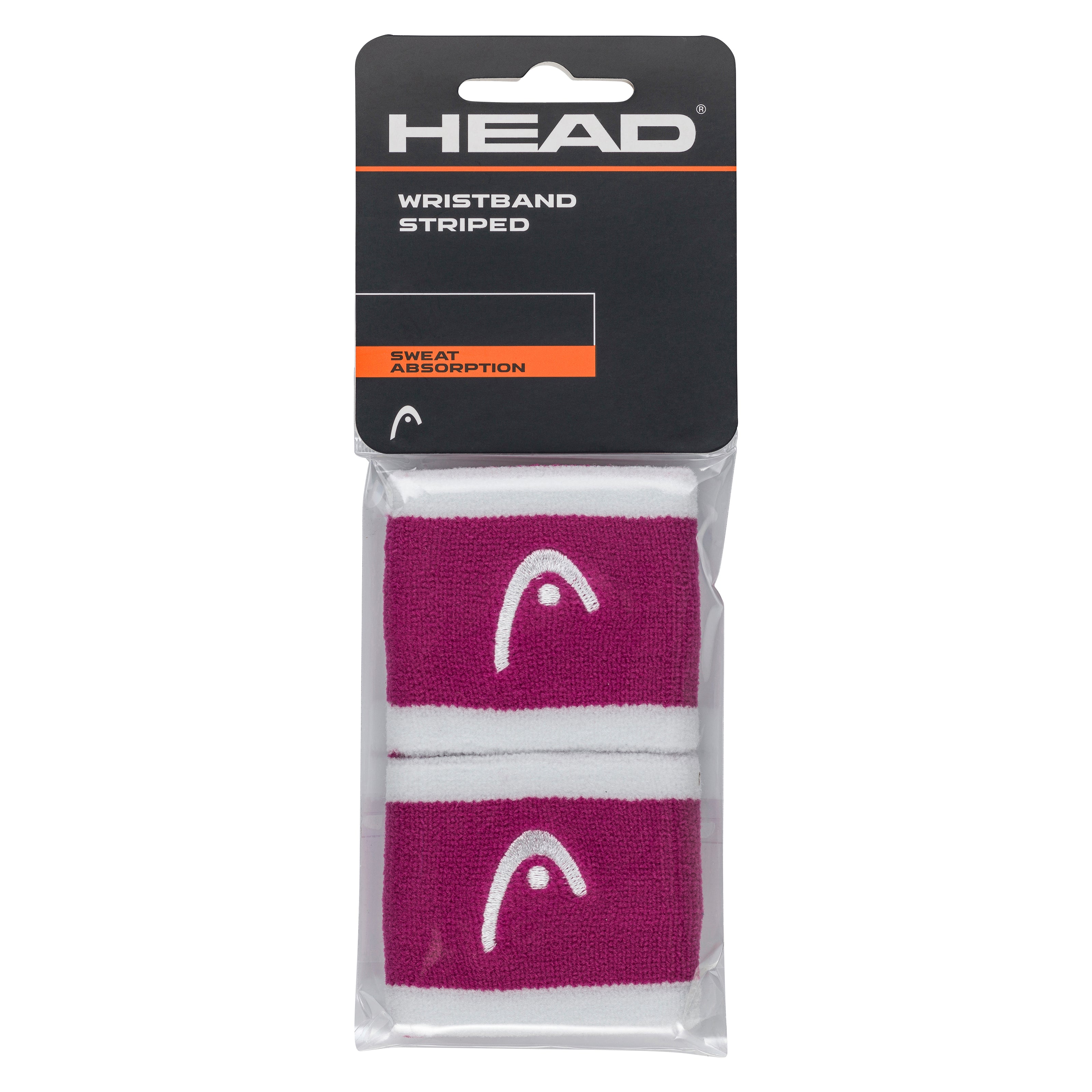 HEAD Wristband striped 2.5"