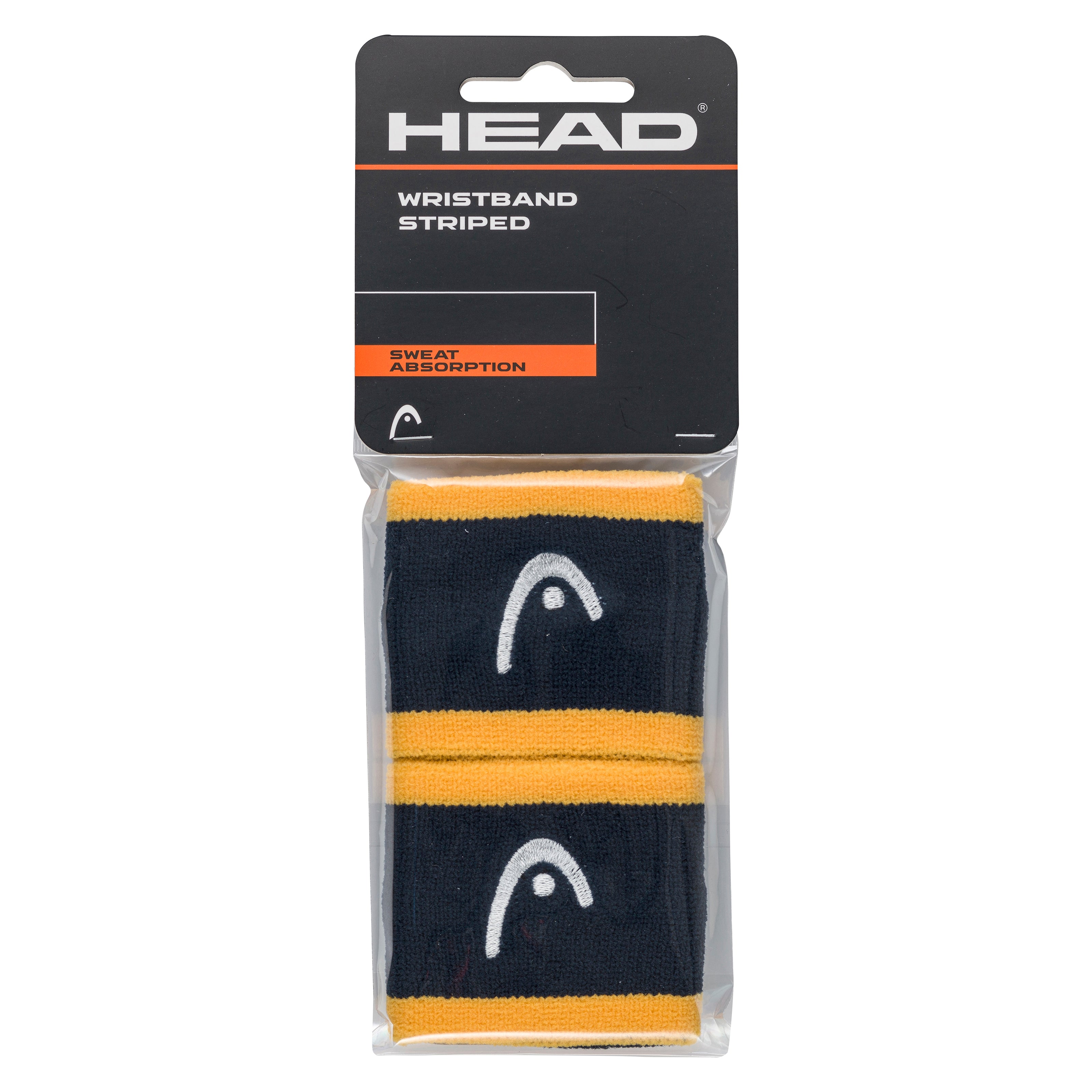 HEAD Wristband striped 2.5"