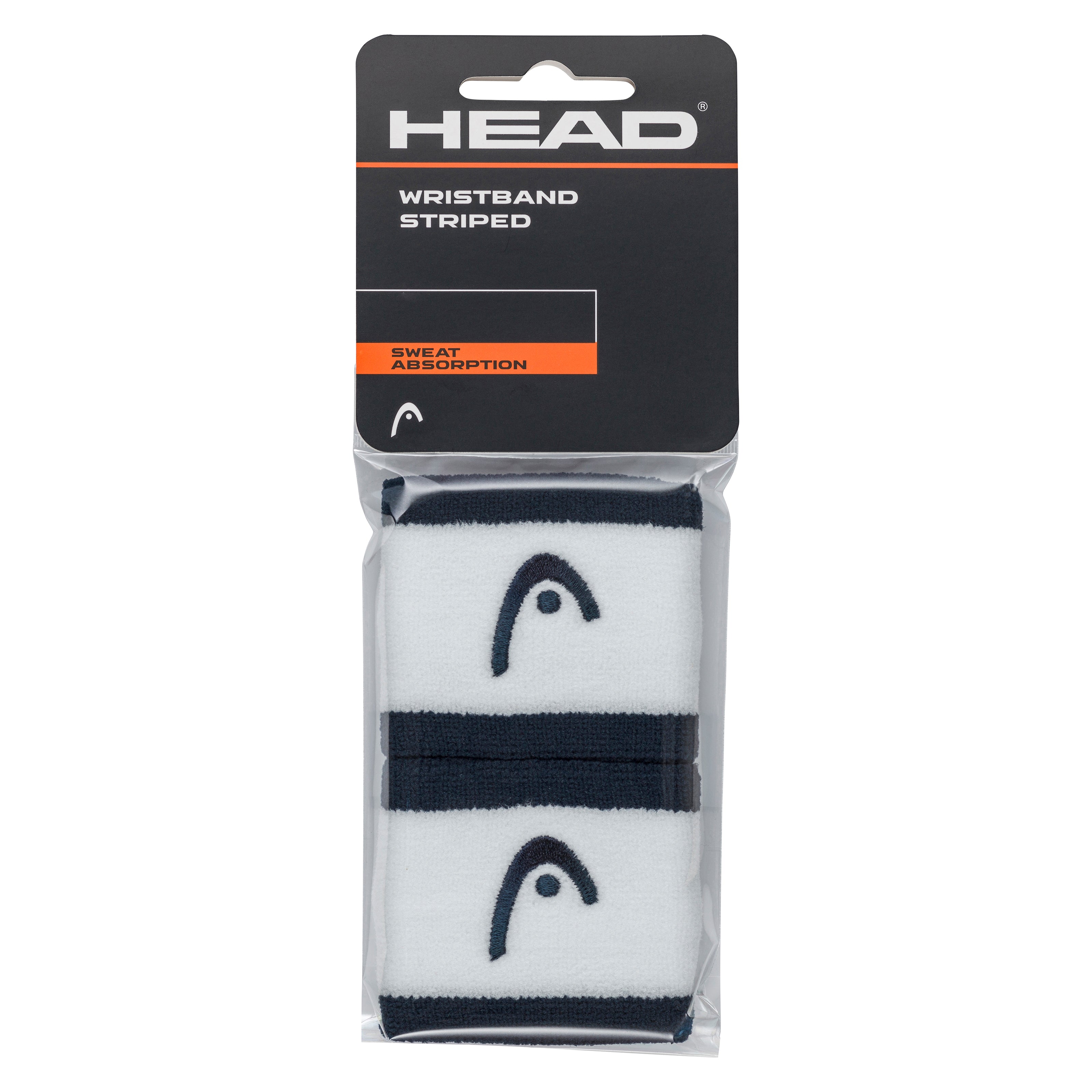 HEAD Wristband striped 2.5"