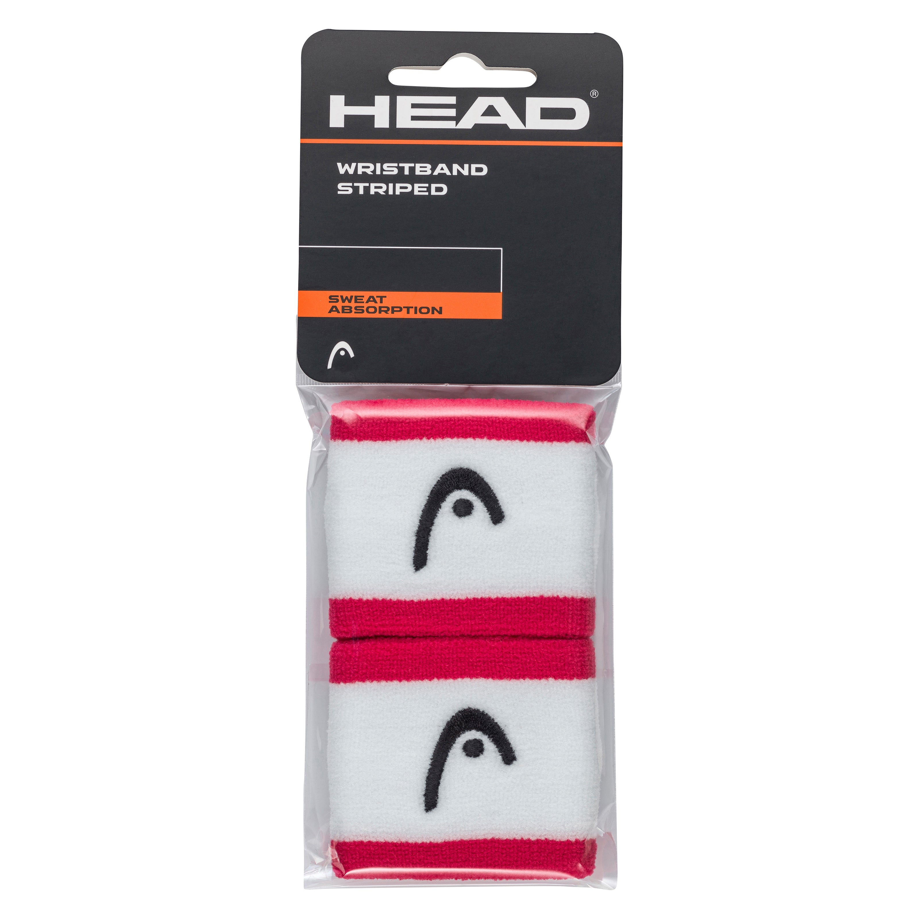 HEAD Wristband striped 2.5"