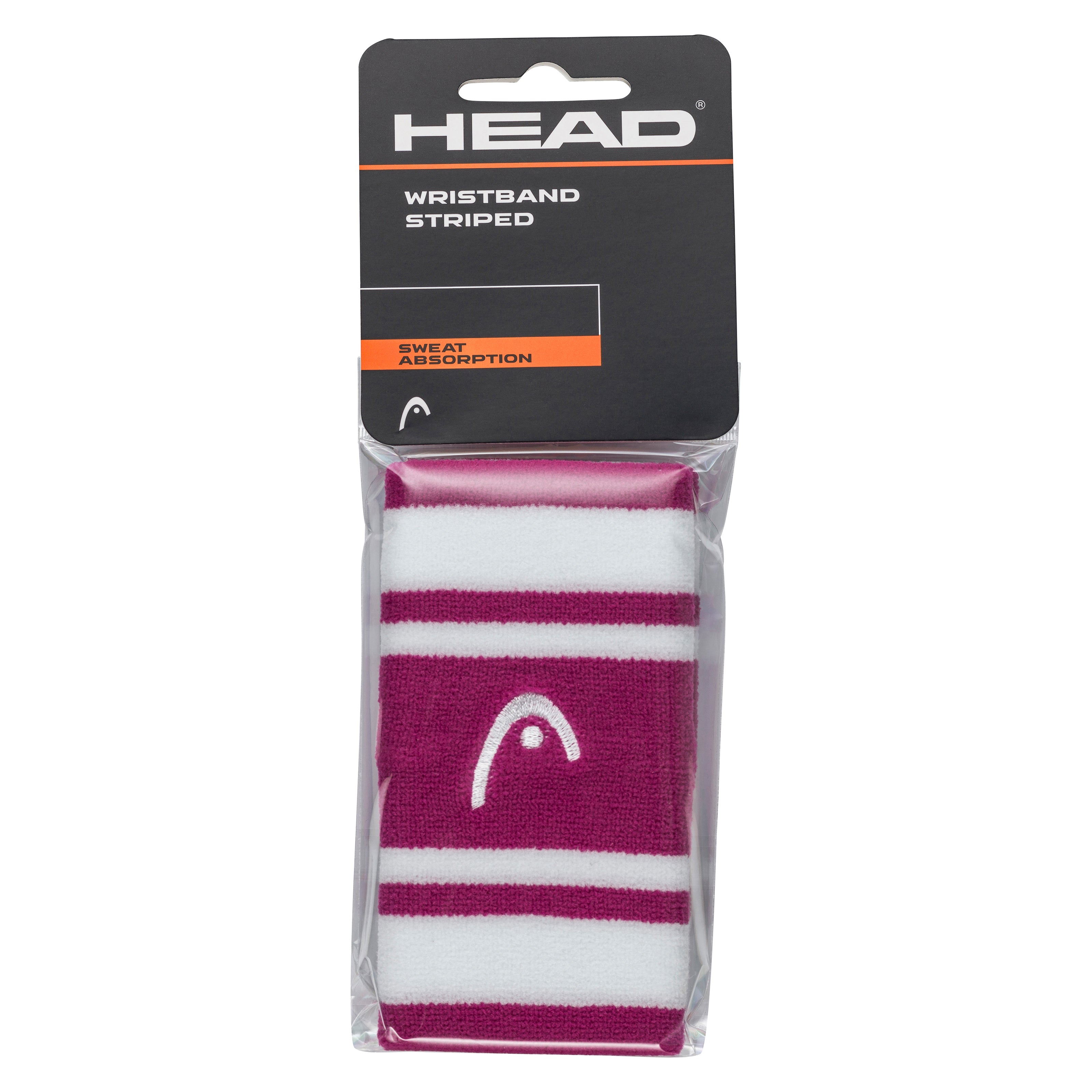 HEAD Wristband striped 5"