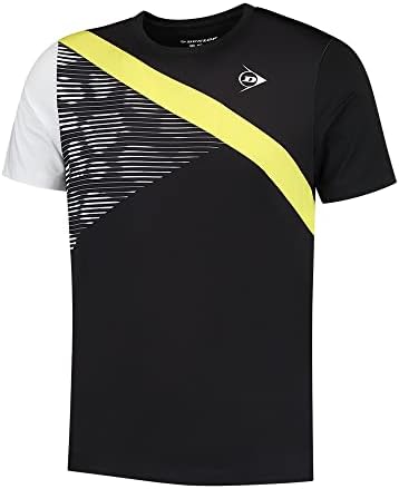 DUNLOP Mens Game Tee 3 - Perf. Line, TENNIS T-SHIRT HERR