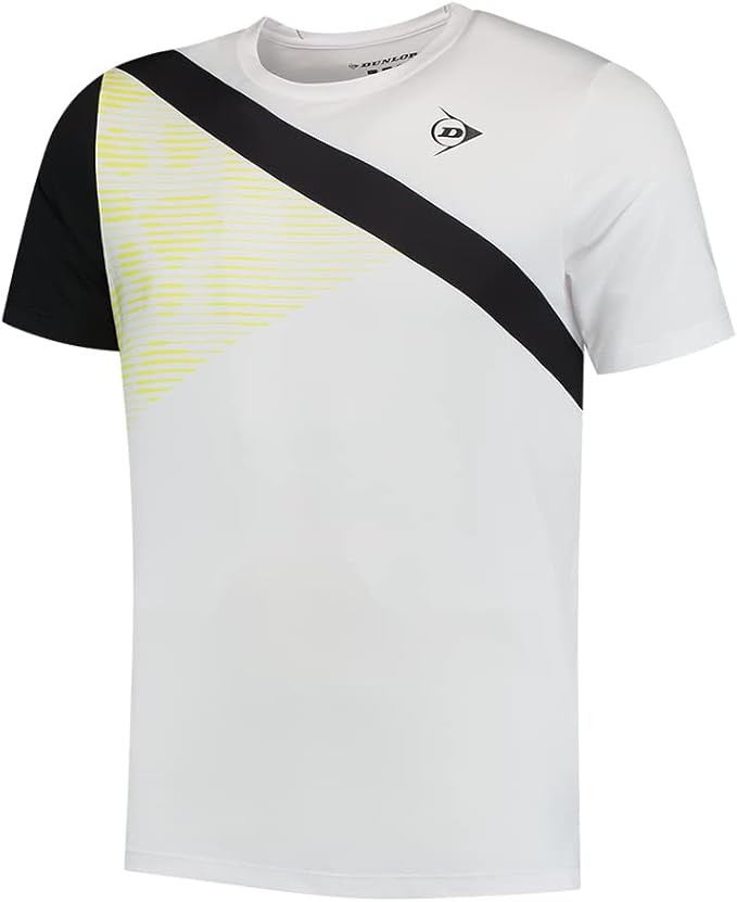 DUNLOP Mens Game Tee 3 - Perf. Line, TENNIS T-SHIRT HERR