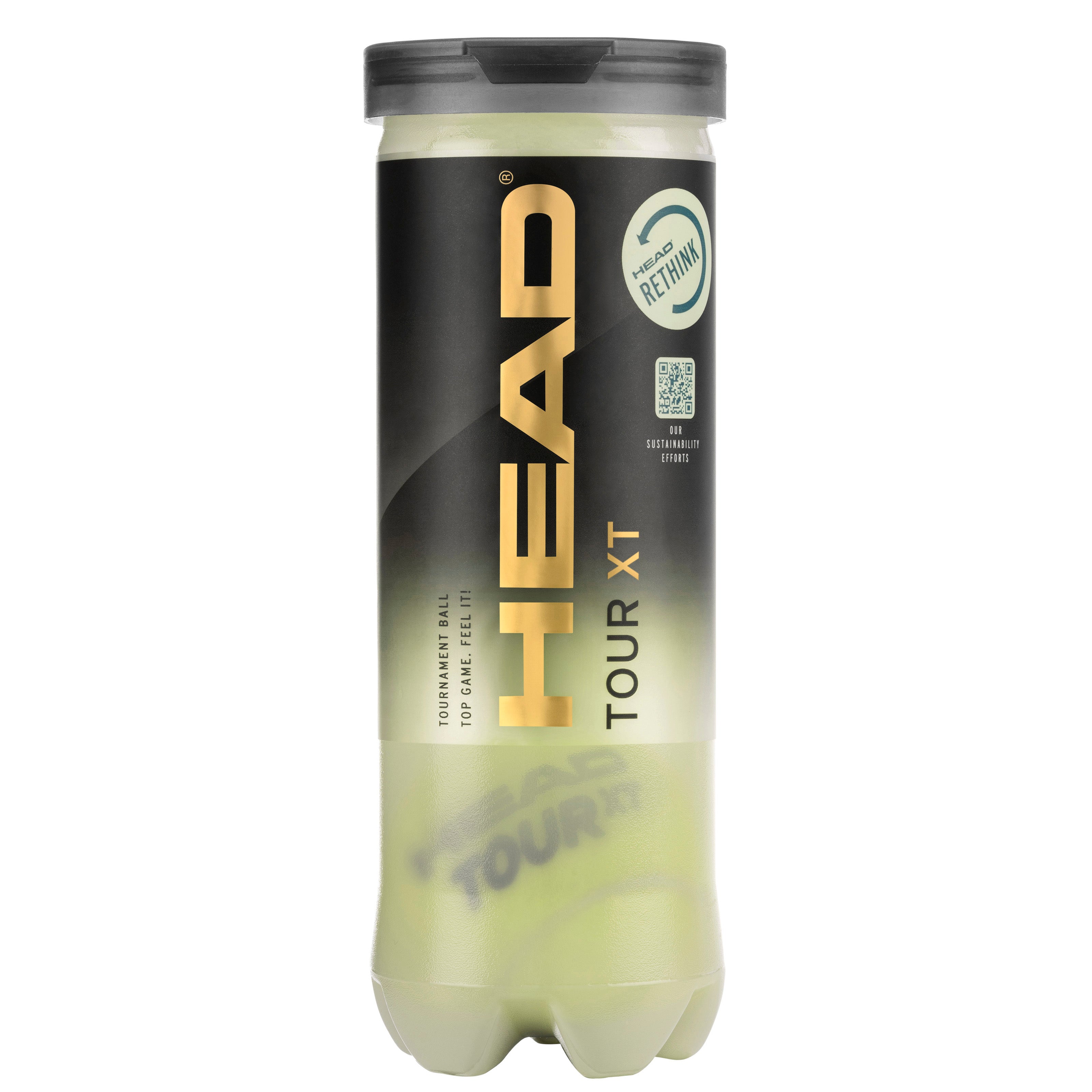 HEAD 3B TOUR XT, TENNISBOLLAR