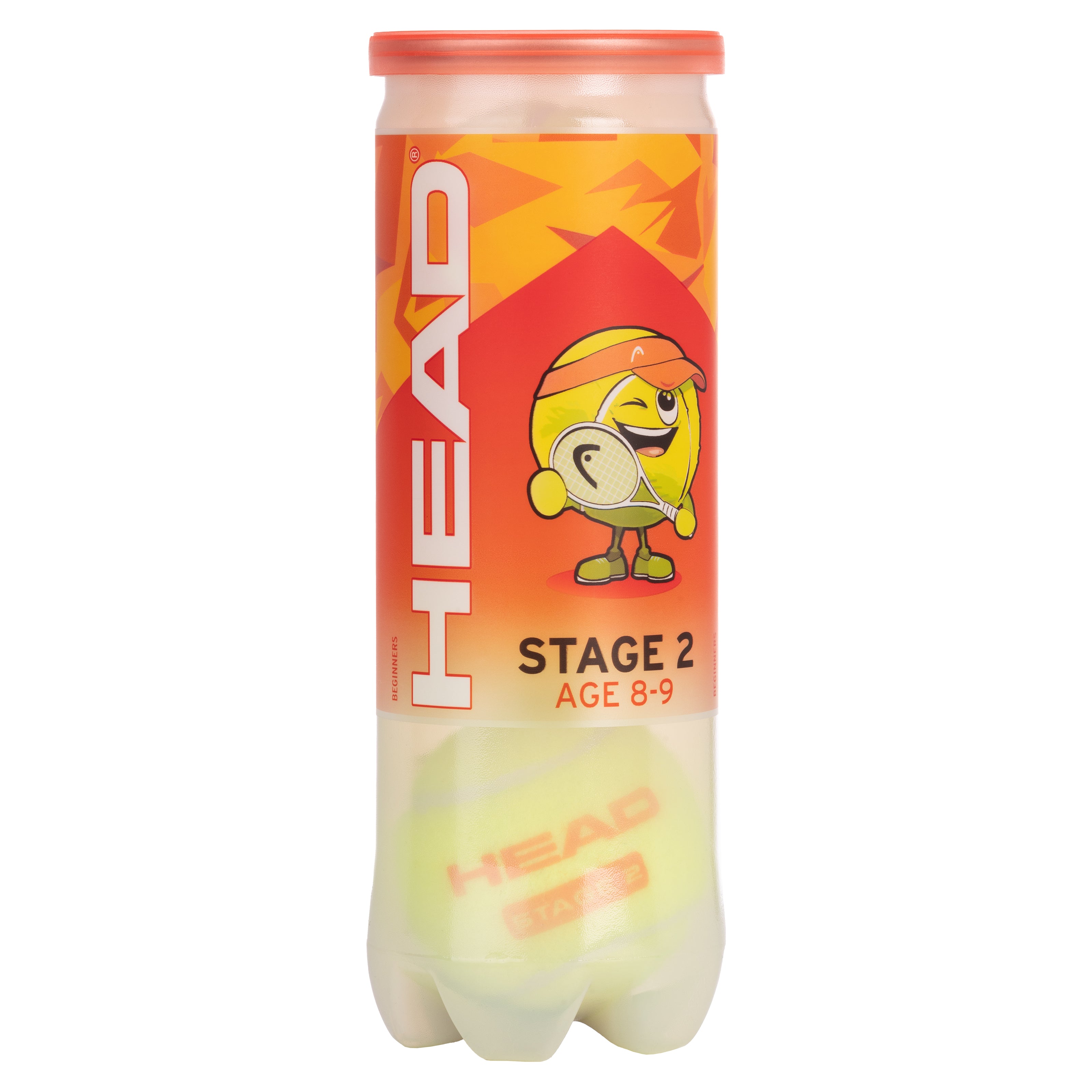 HEAD 3B STAGE 2 - ORANGE, TENNISBOLLAR