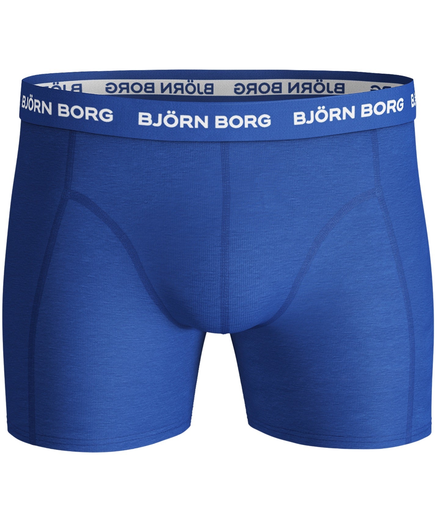 Björn Borg COTTON STRETCH BOXER 3p, KALSONGER – BLÅ