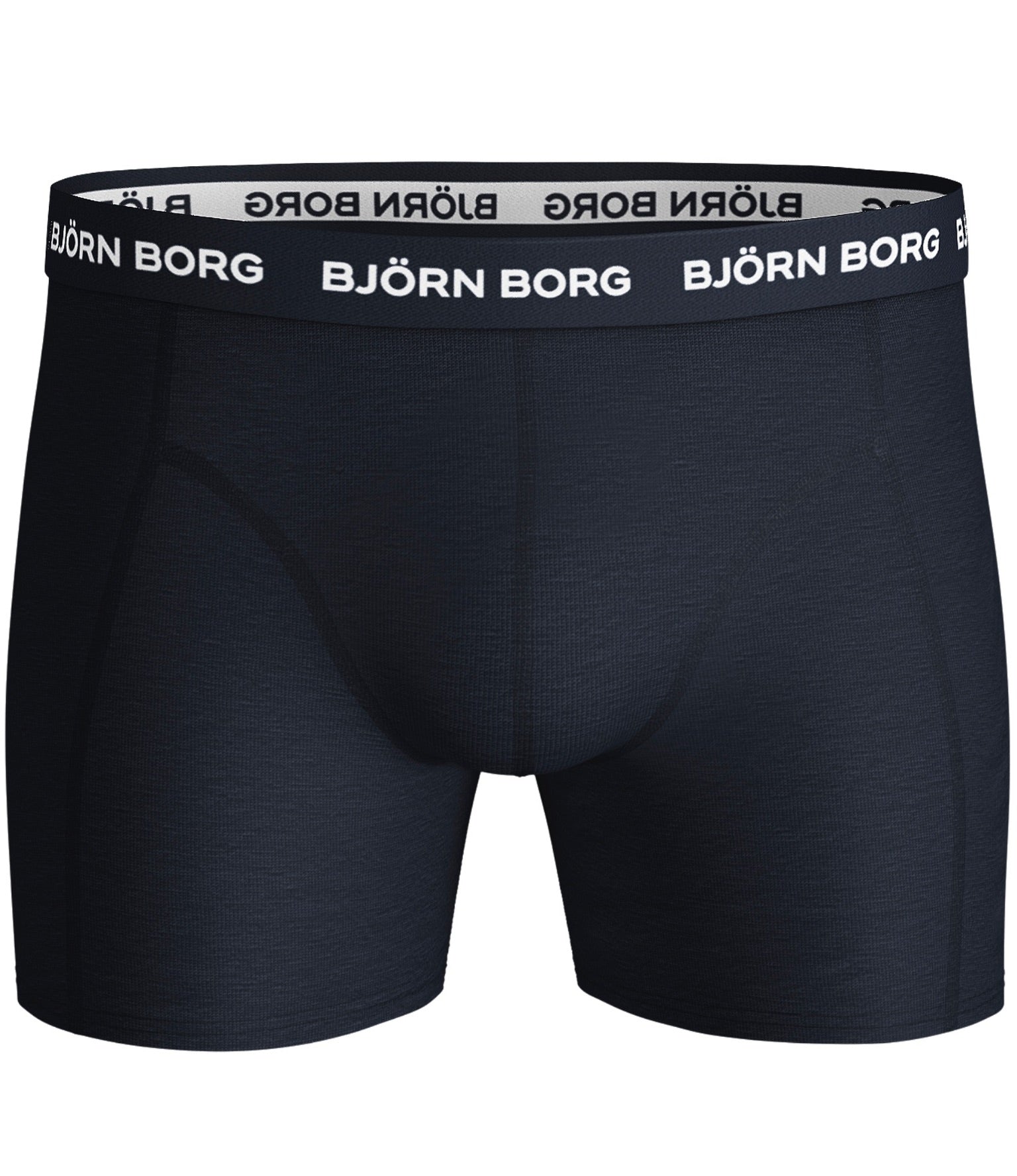 Björn Borg COTTON STRETCH BOXER 3p, KALSONGER – BLÅ