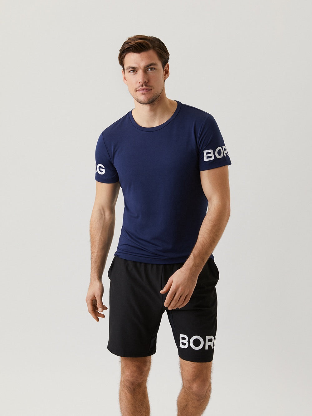 Björn Borg BORG T-SHIRT, TENNIS T-SHIRT HERR – BLÅ