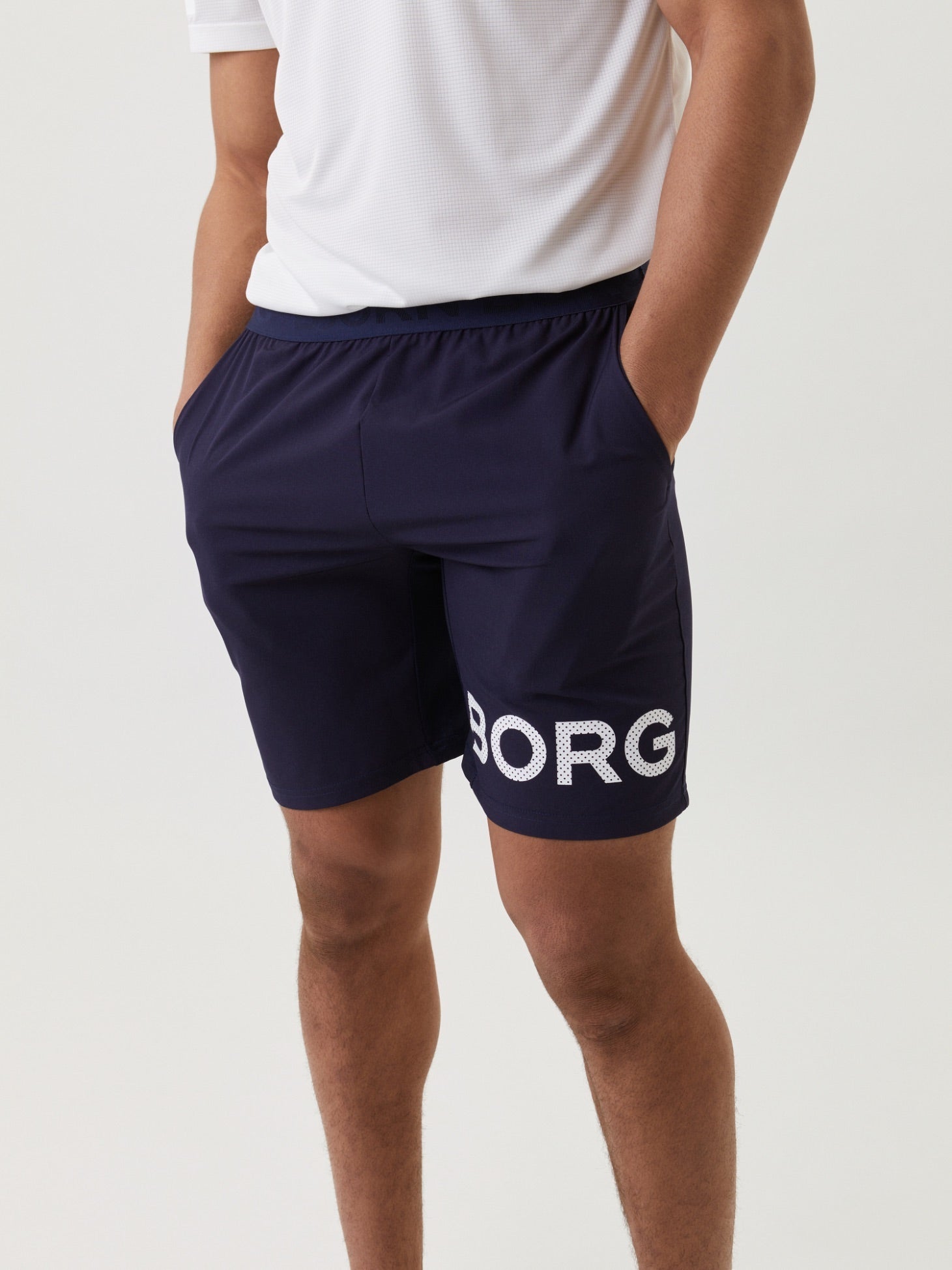 Björn Borg BORG SHORTS, TENNISSHORTS HERR – NATTBLÅ